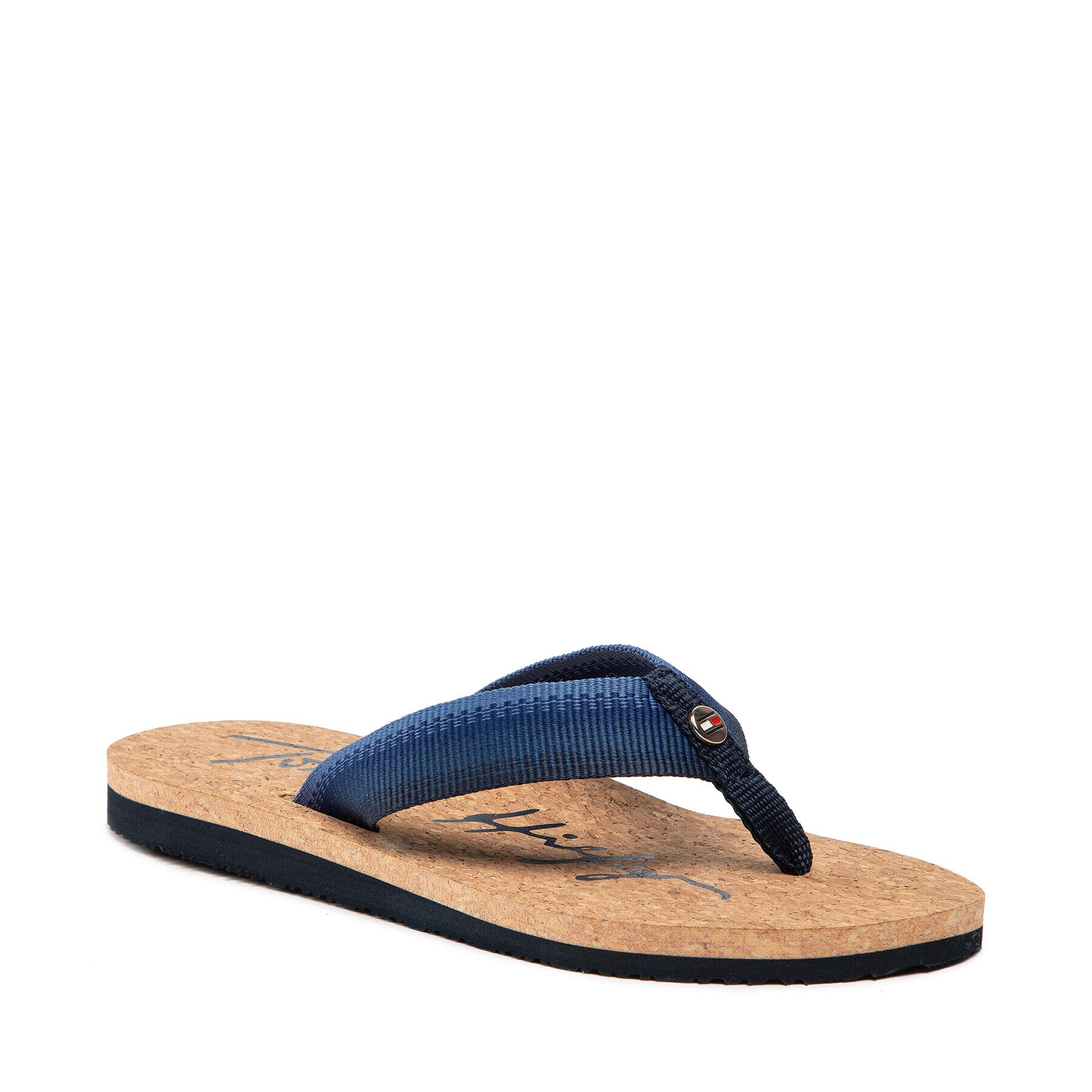 Tommy Hilfiger Джапанки Gradient Tommy Beach Sandal FW0FW05669 Тъмносин - Pepit.bg