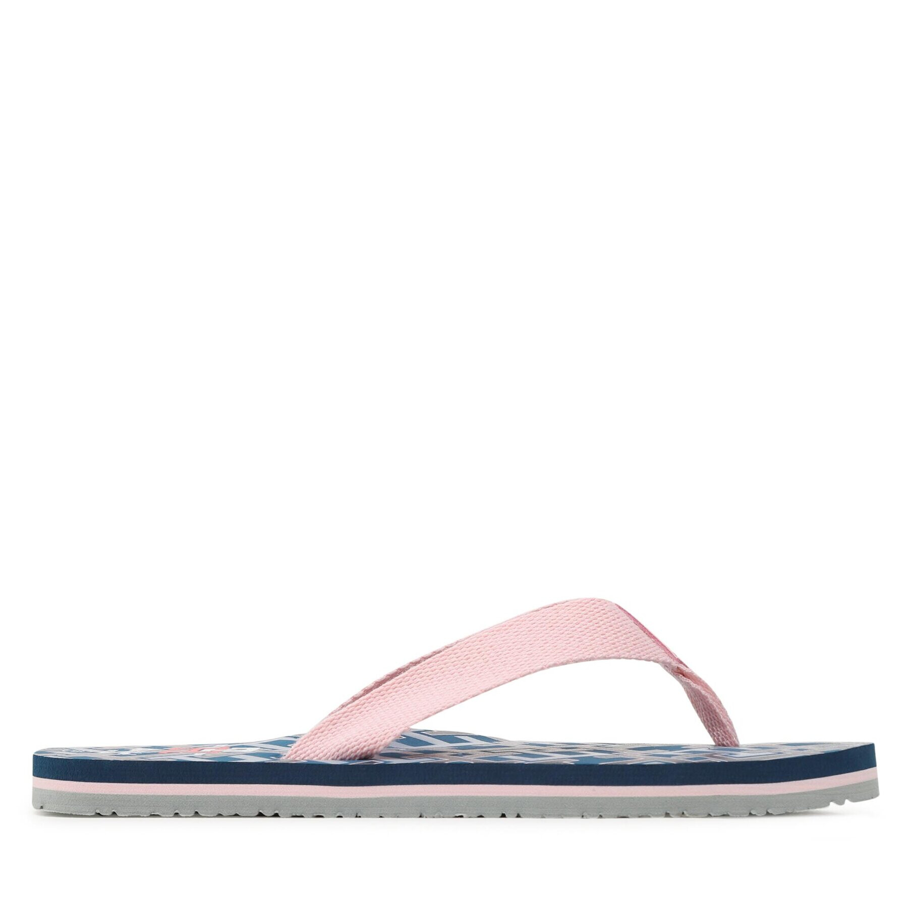 Tommy Hilfiger Джапанки Logo Flip Flop T3A8-32786-0058 S Розов - Pepit.bg