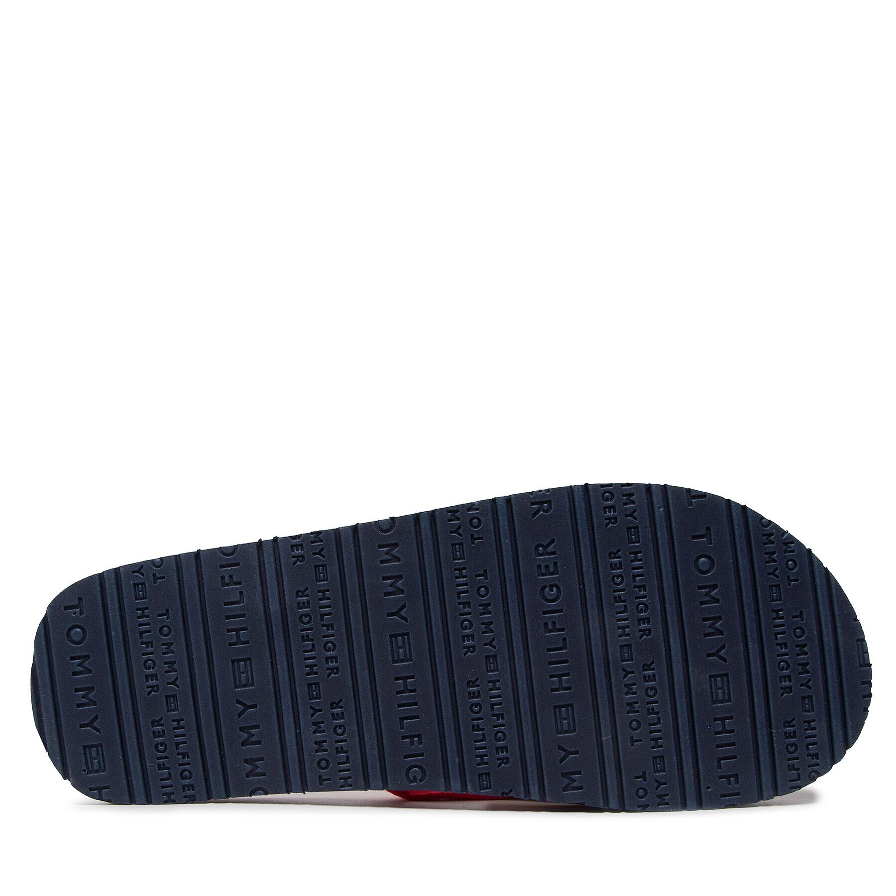 Tommy Hilfiger Джапанки Logo Print Flip Flop T3A8-32190-0058 S Червен - Pepit.bg