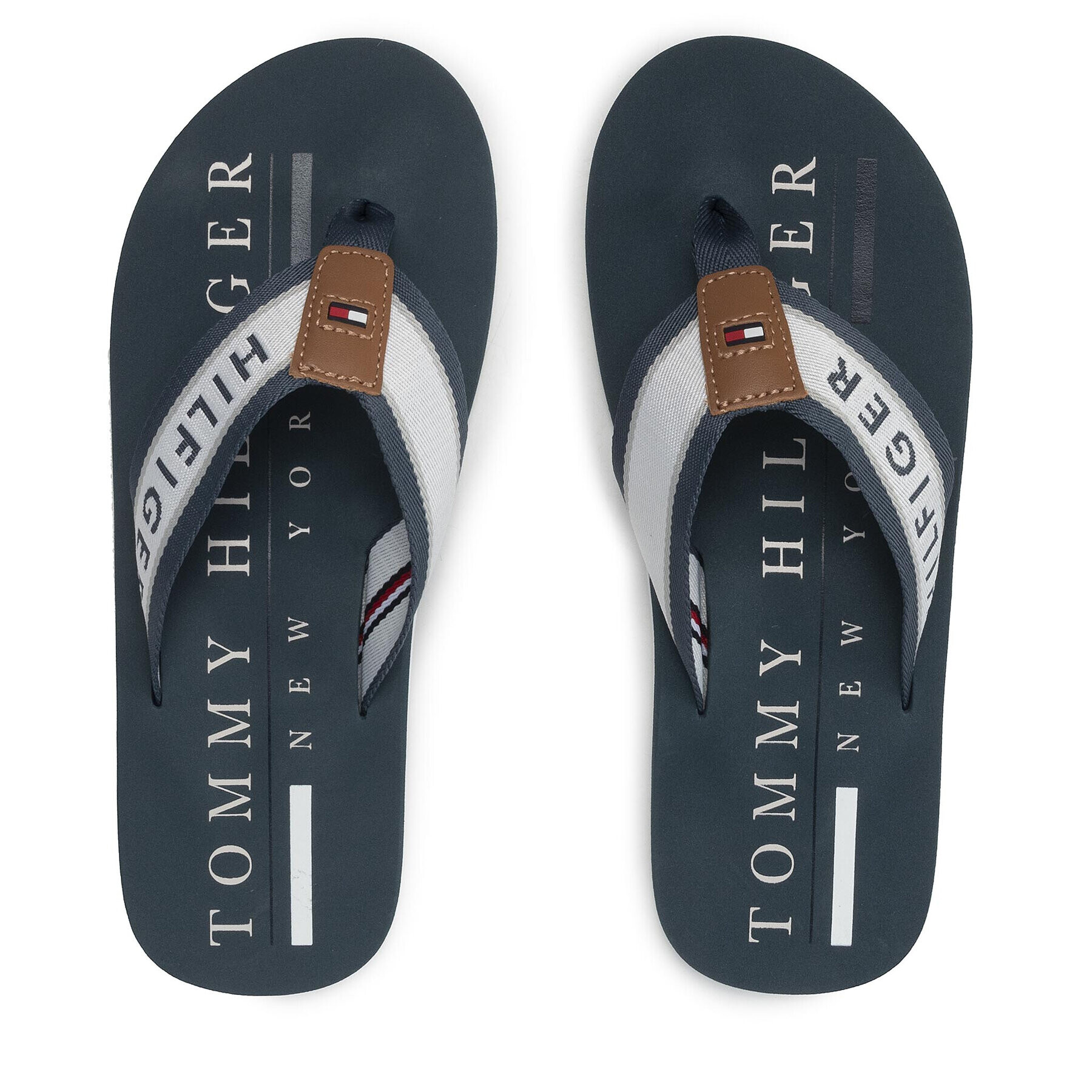 Tommy Hilfiger Джапанки Maritime Beach Sandal FM0FM03978 Бял - Pepit.bg