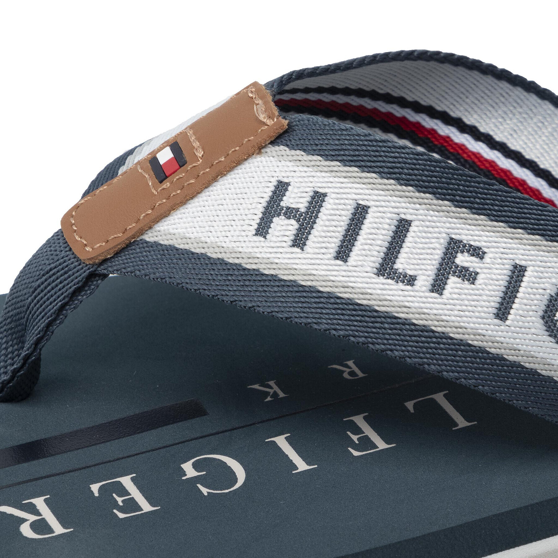 Tommy Hilfiger Джапанки Maritime Beach Sandal FM0FM03978 Бял - Pepit.bg