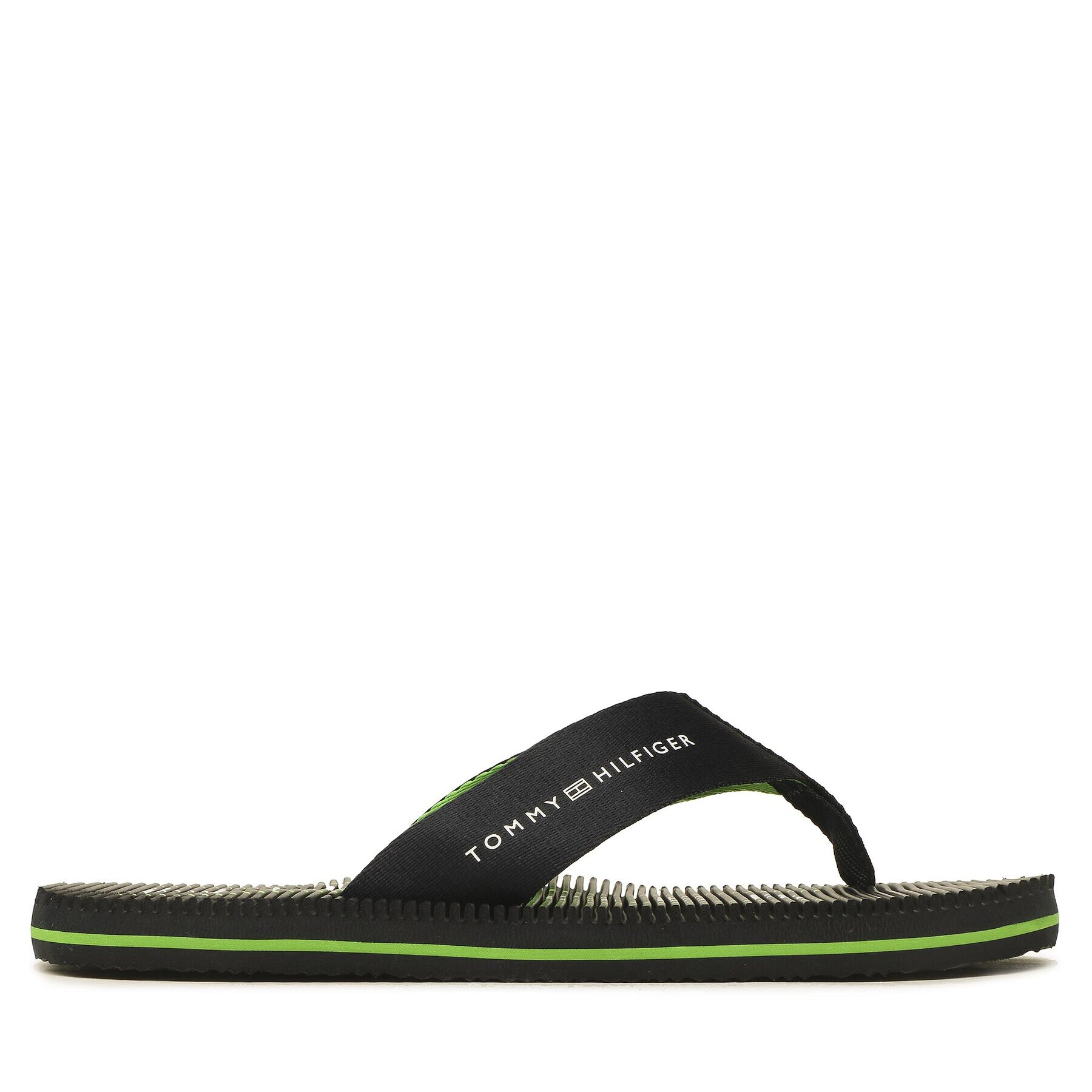 Tommy Hilfiger Джапанки Massage Footbed Beach Sandal FM0FM04474 Тъмносин - Pepit.bg