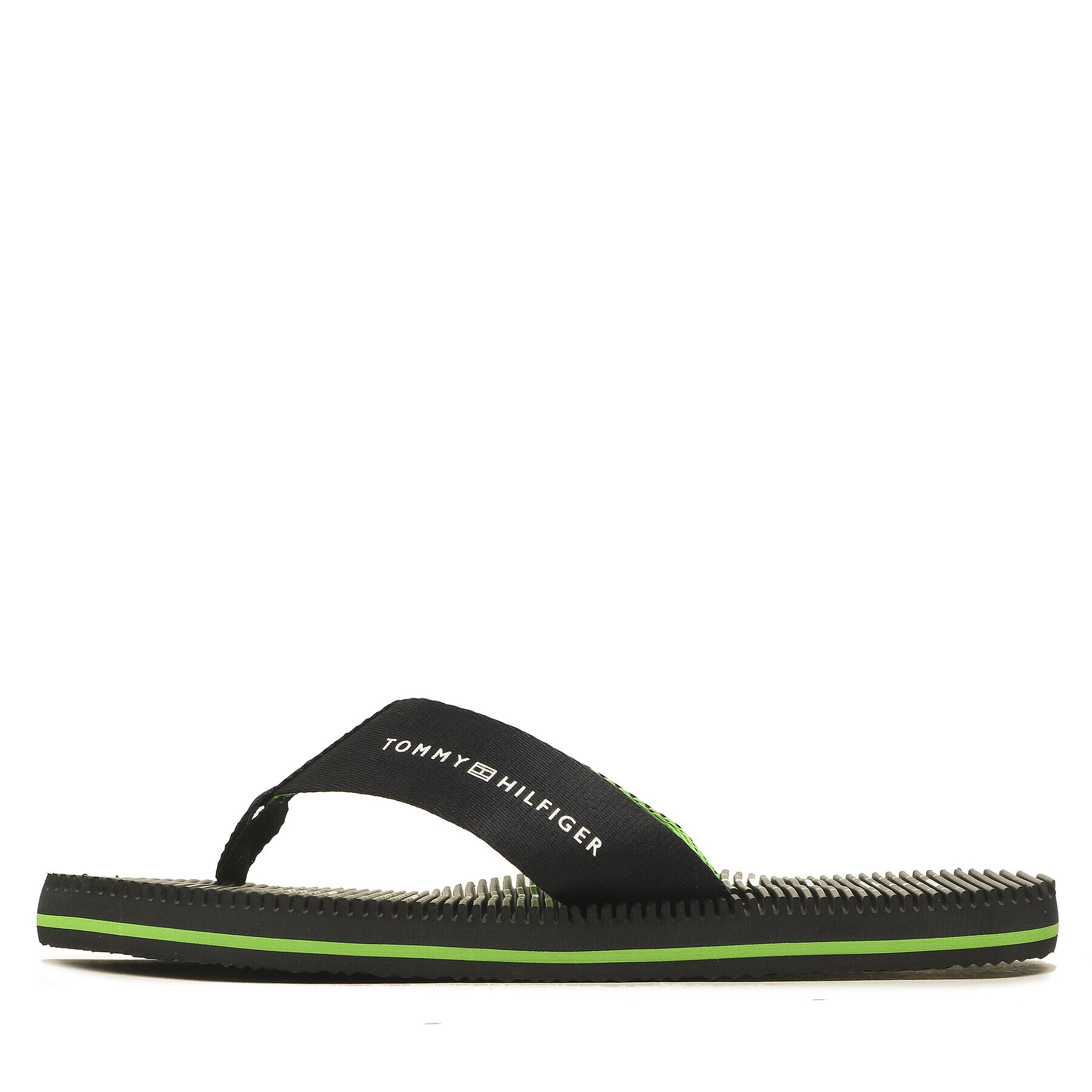 Tommy Hilfiger Джапанки Massage Footbed Beach Sandal FM0FM04474 Тъмносин - Pepit.bg