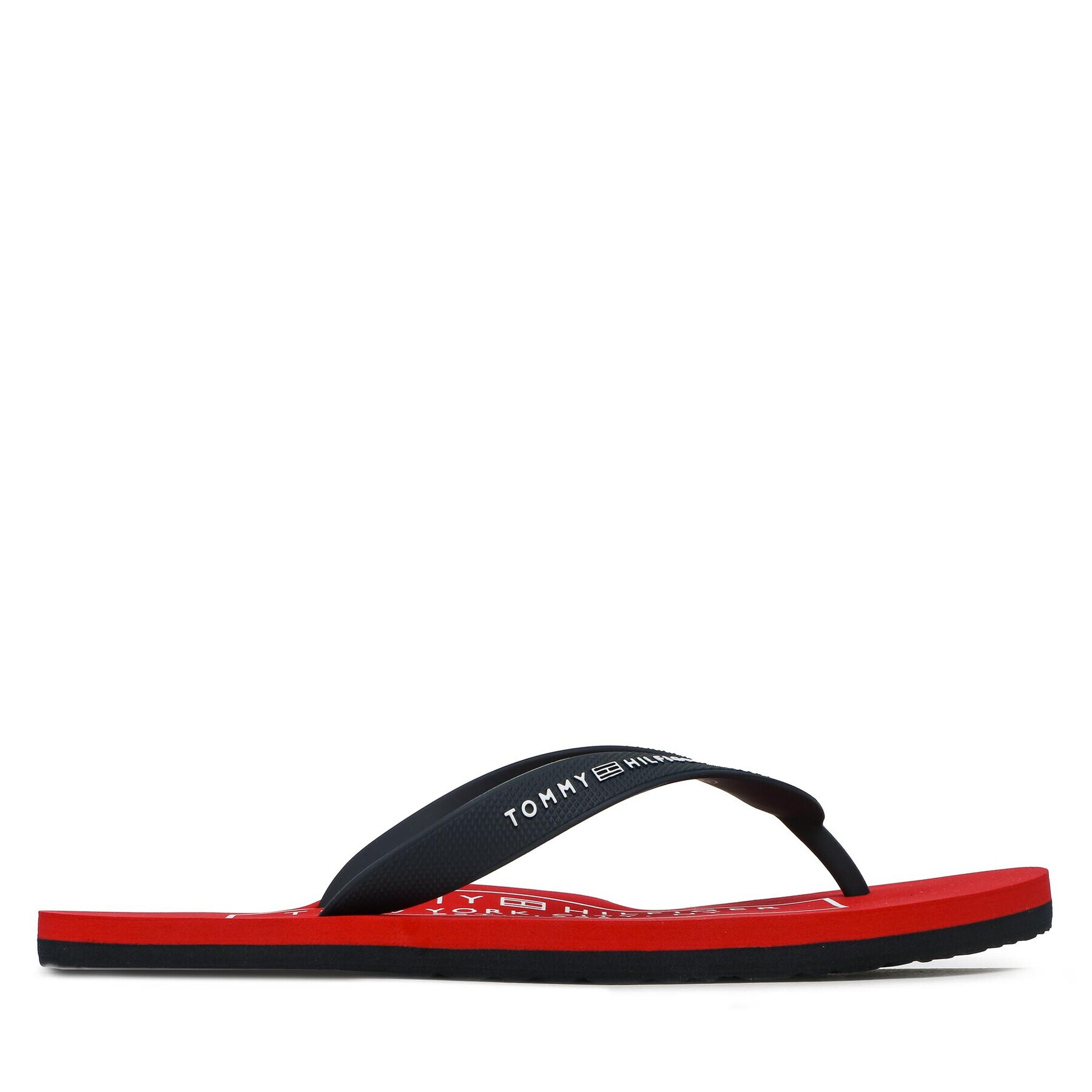 Tommy Hilfiger Джапанки Rubber Hilfiger Beach Sandal FM0FM04468 Тъмносин - Pepit.bg