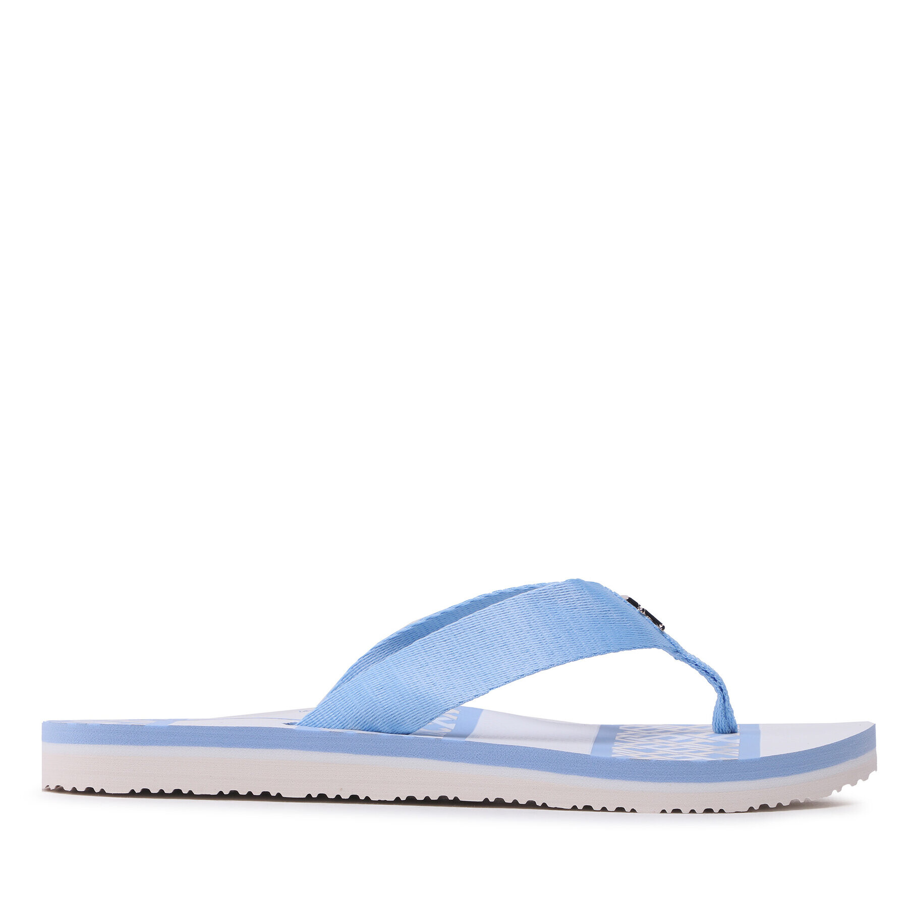 Tommy Hilfiger Джапанки Th Monogram Essential Sandal FW0FW07162 Син - Pepit.bg