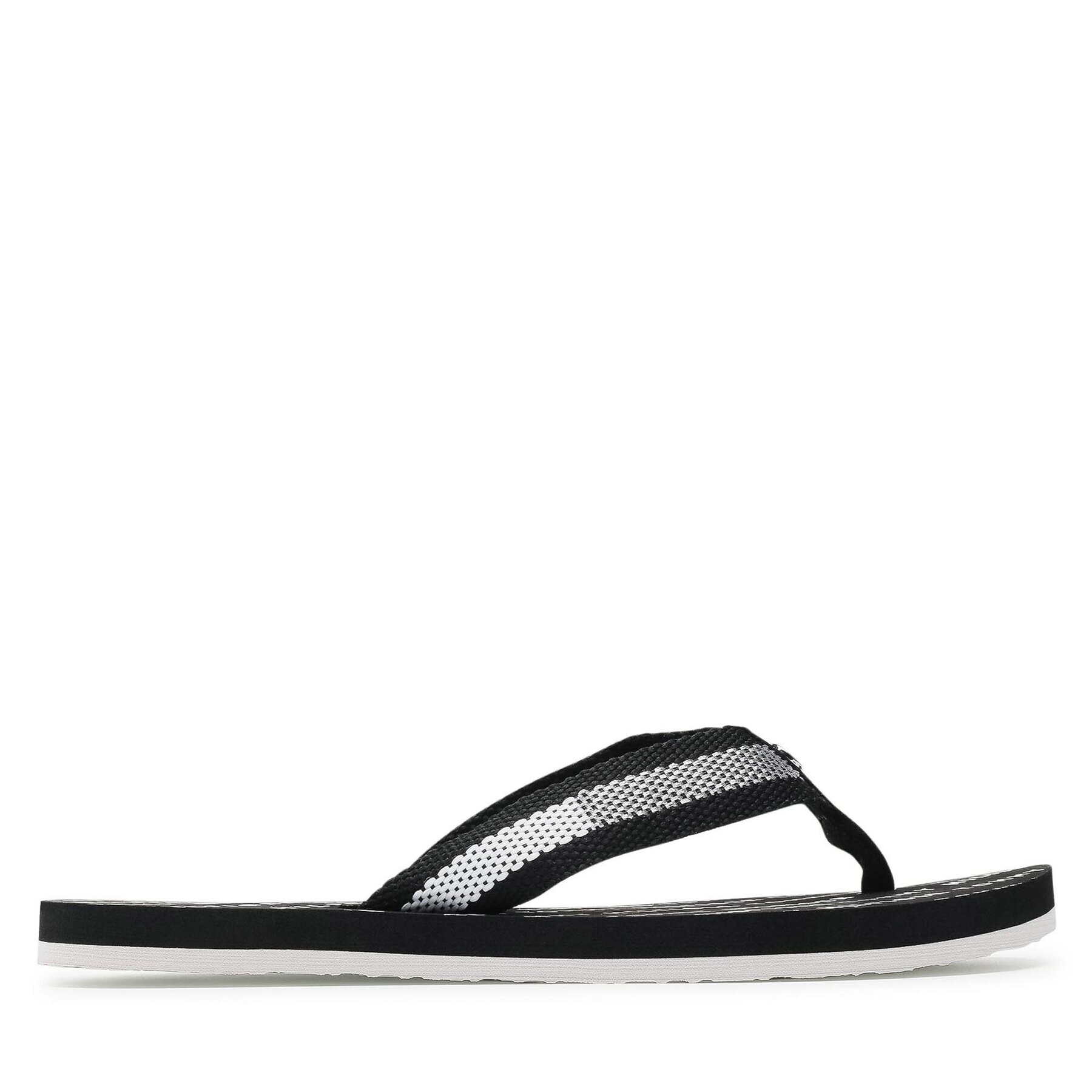 Tommy Hilfiger Джапанки Th Slide Flag Flip Flop FW0FW05820 Черен - Pepit.bg