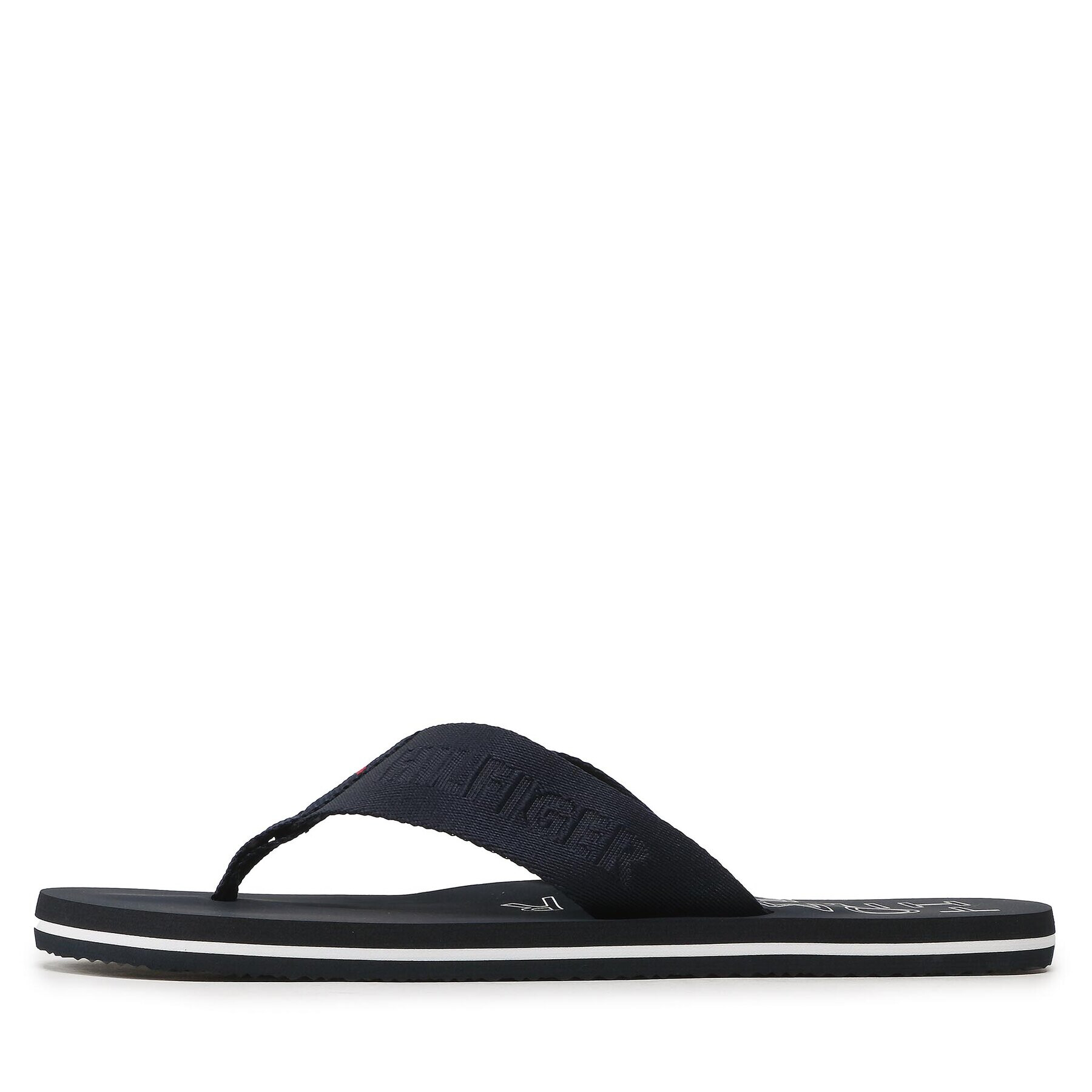 Tommy Hilfiger Джапанки Tonal Hilfiger Beach Sandal FM0FM04472 Тъмносин - Pepit.bg