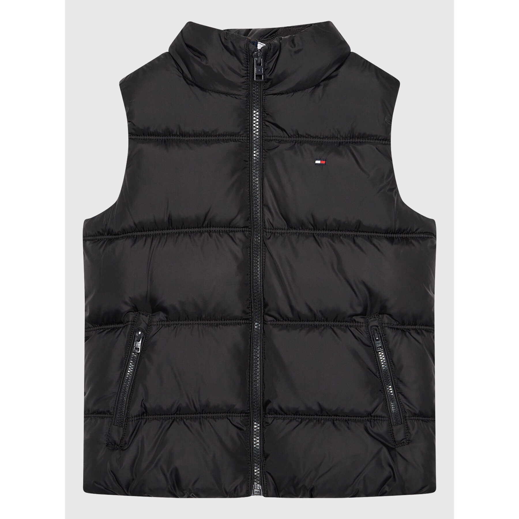 Tommy Hilfiger Елек Essential KB0KB06781 M Черен Regular Fit - Pepit.bg