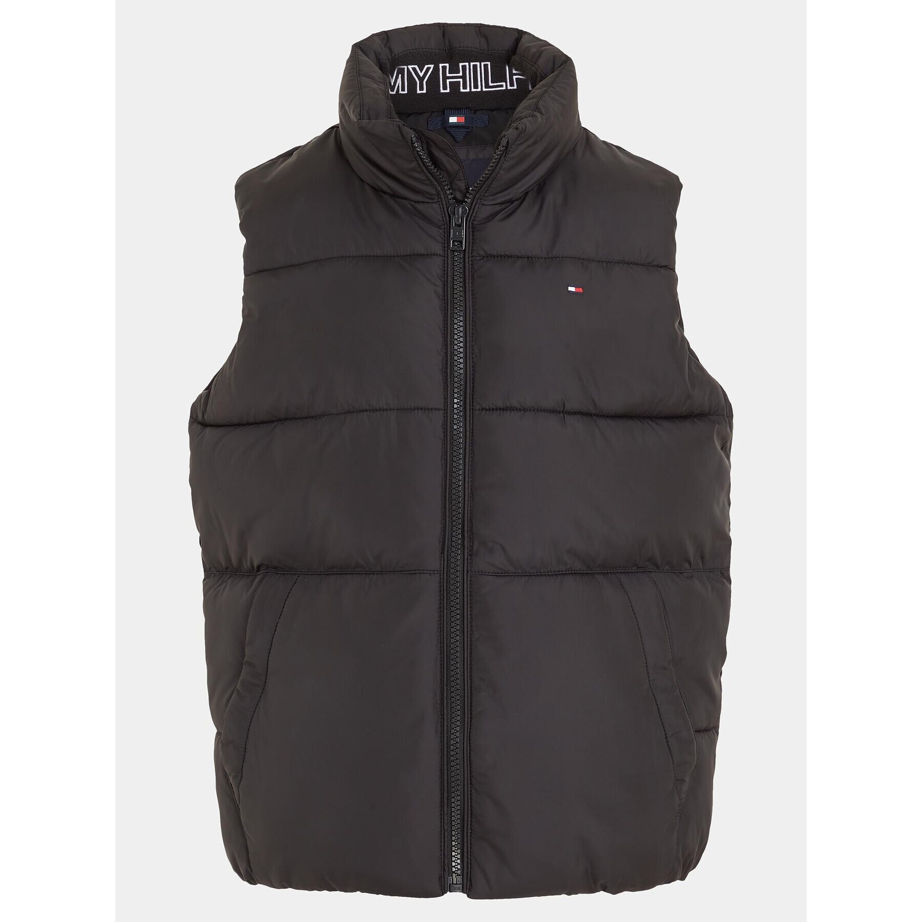 Tommy Hilfiger Елек Essential KB0KB08557 M Черен Regular Fit - Pepit.bg