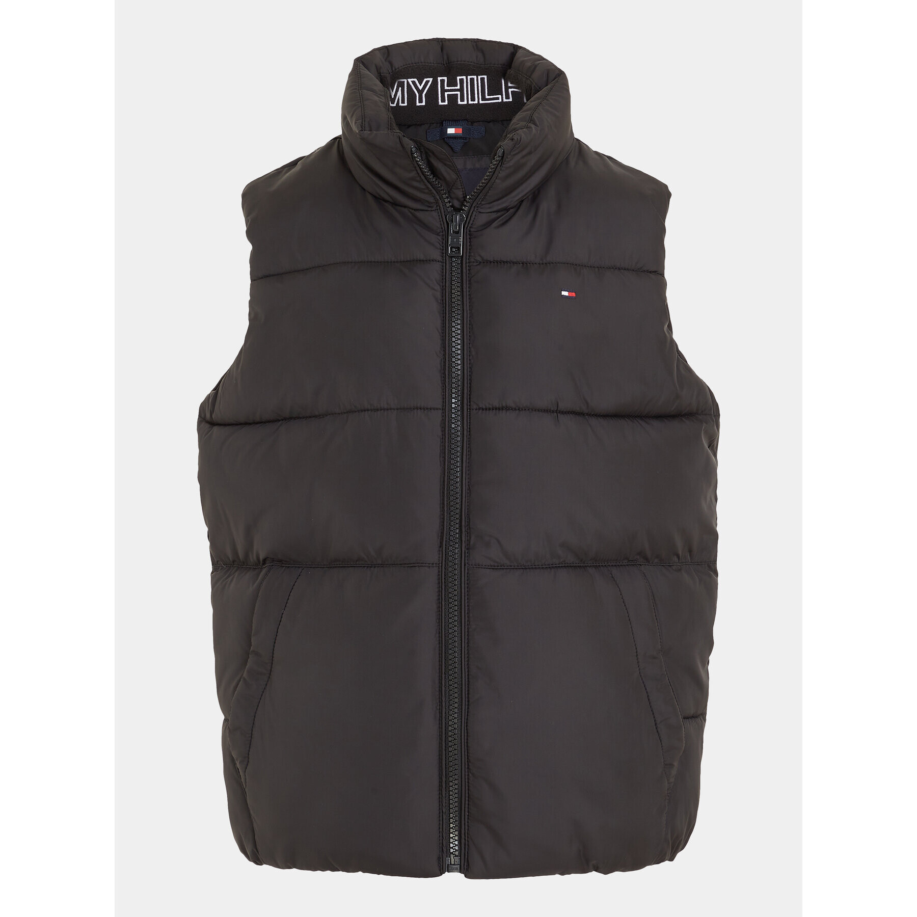 Tommy Hilfiger Елек Essential KB0KB08557 S Черен Regular Fit - Pepit.bg