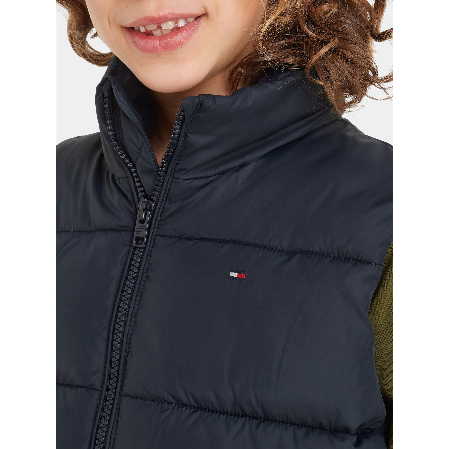 Tommy Hilfiger Елек Essential KB0KB08557 S Тъмносин Regular Fit - Pepit.bg