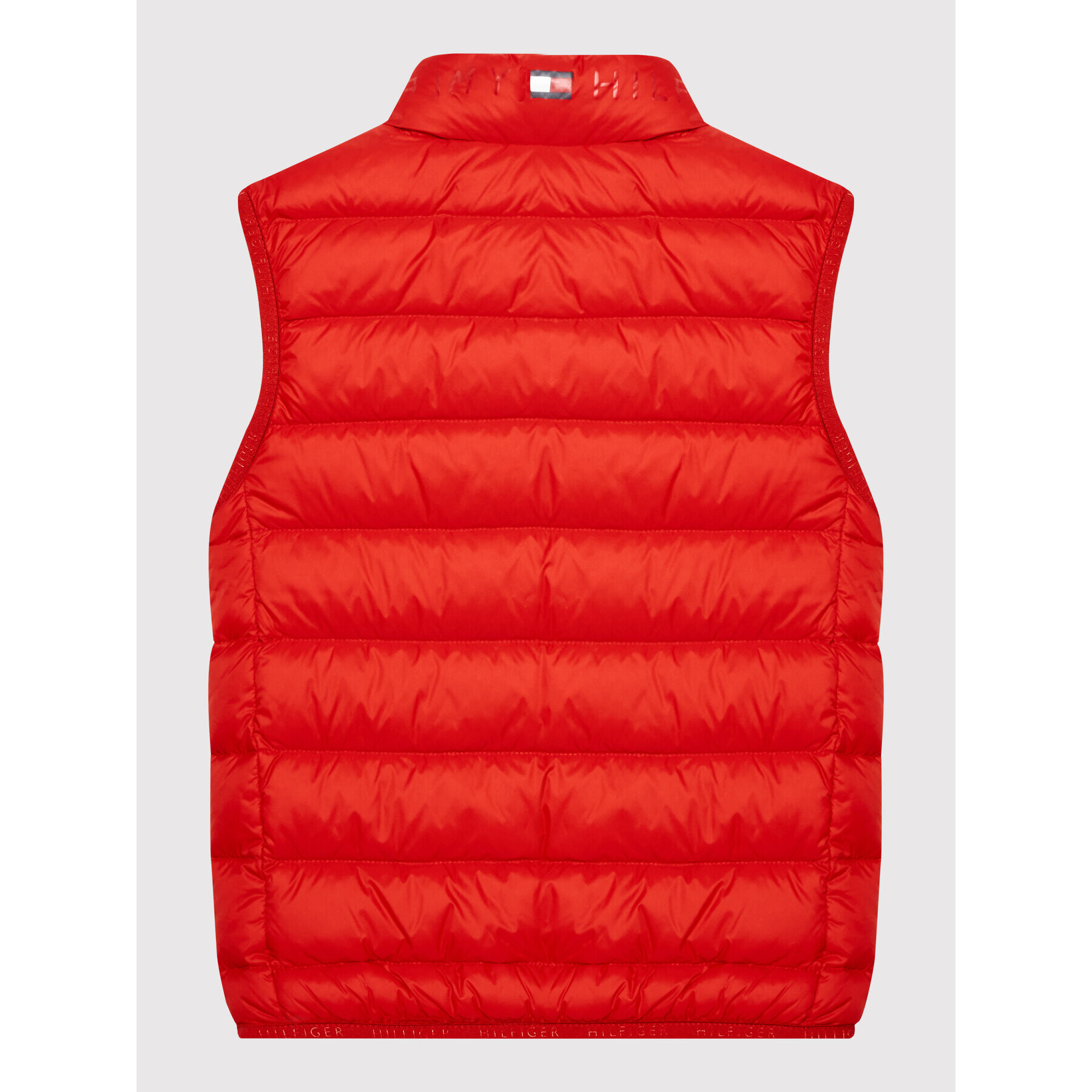 Tommy Hilfiger Елек Essential KS0KS00262 Червен Regular Fit - Pepit.bg