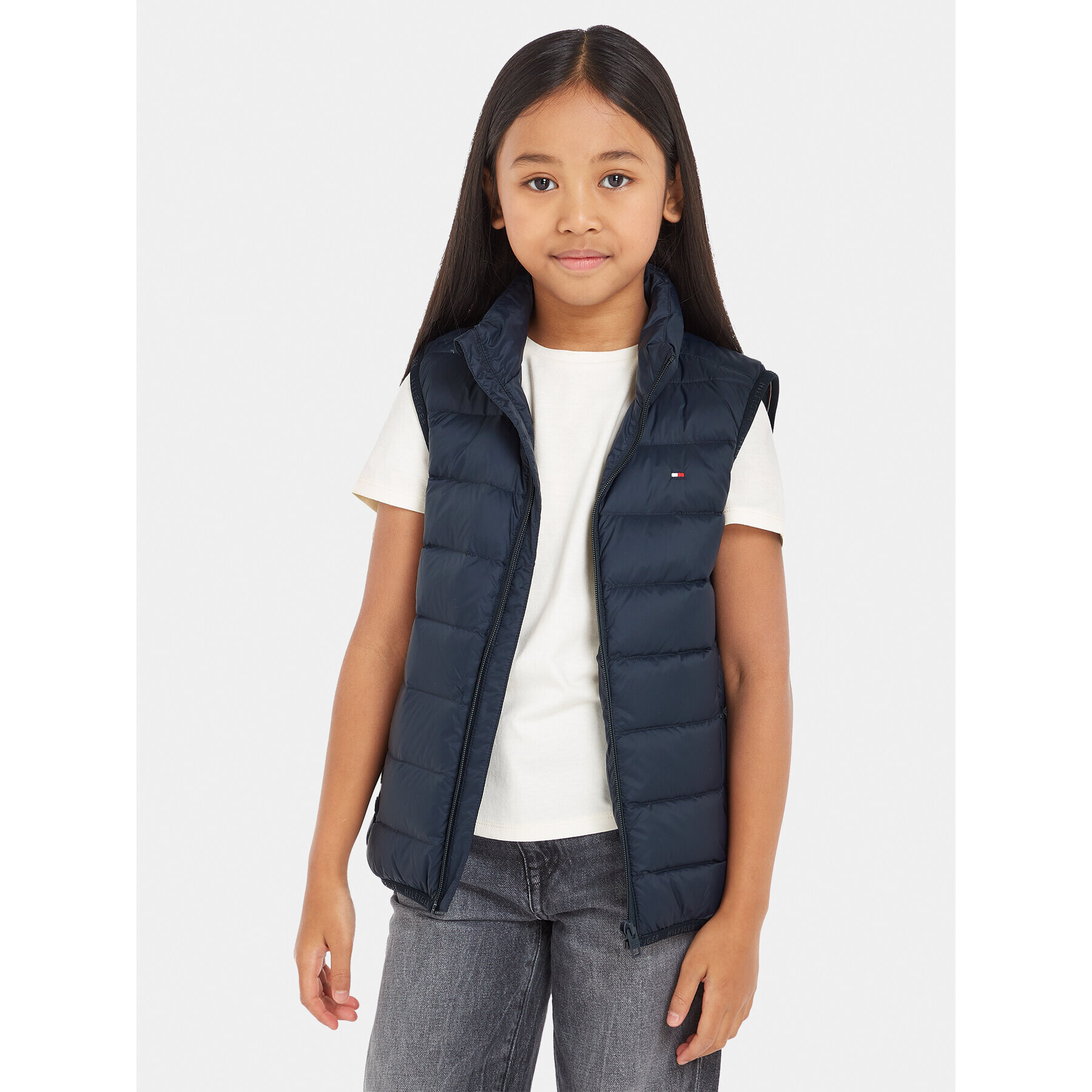 Tommy Hilfiger Елек Essential KS0KS00439 M Тъмносин Regular Fit - Pepit.bg