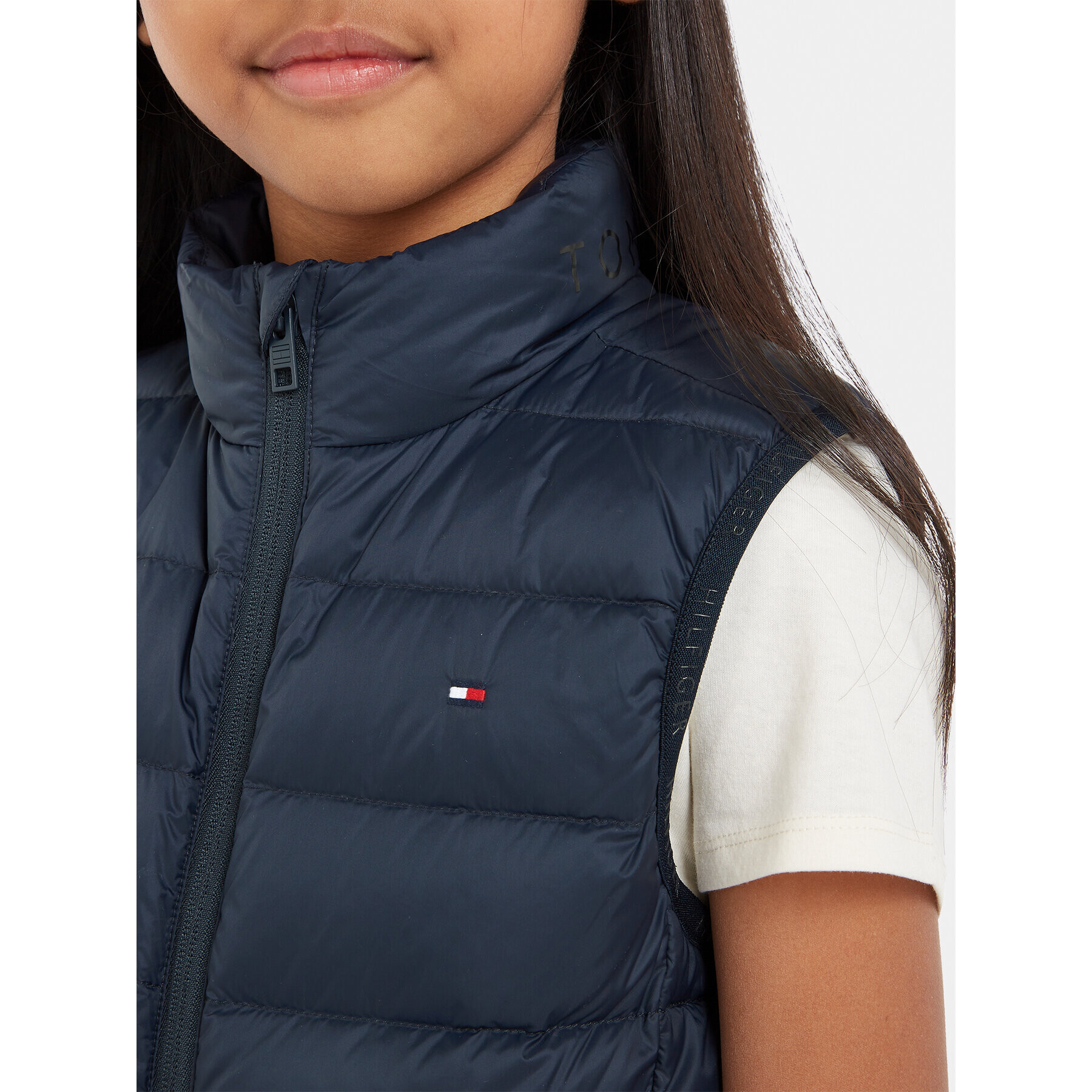 Tommy Hilfiger Елек Essential KS0KS00439 M Тъмносин Regular Fit - Pepit.bg
