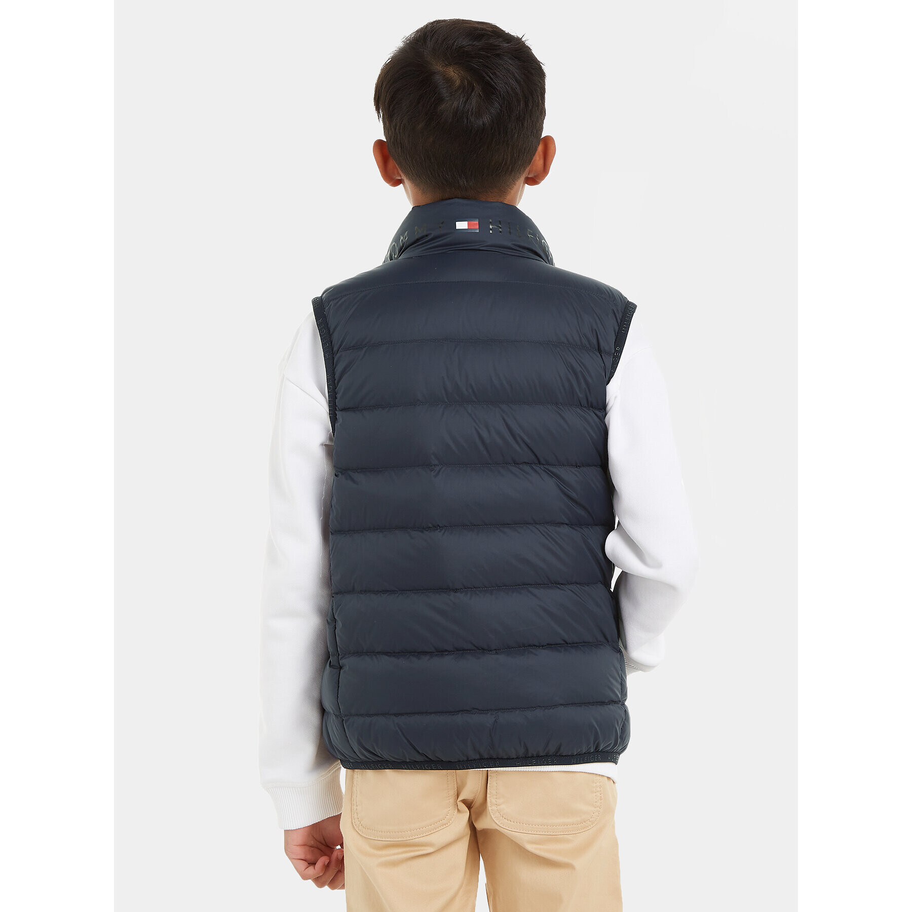 Tommy Hilfiger Елек Essential Light down Yest KS0KS00439 Тъмносин Regular Fit - Pepit.bg