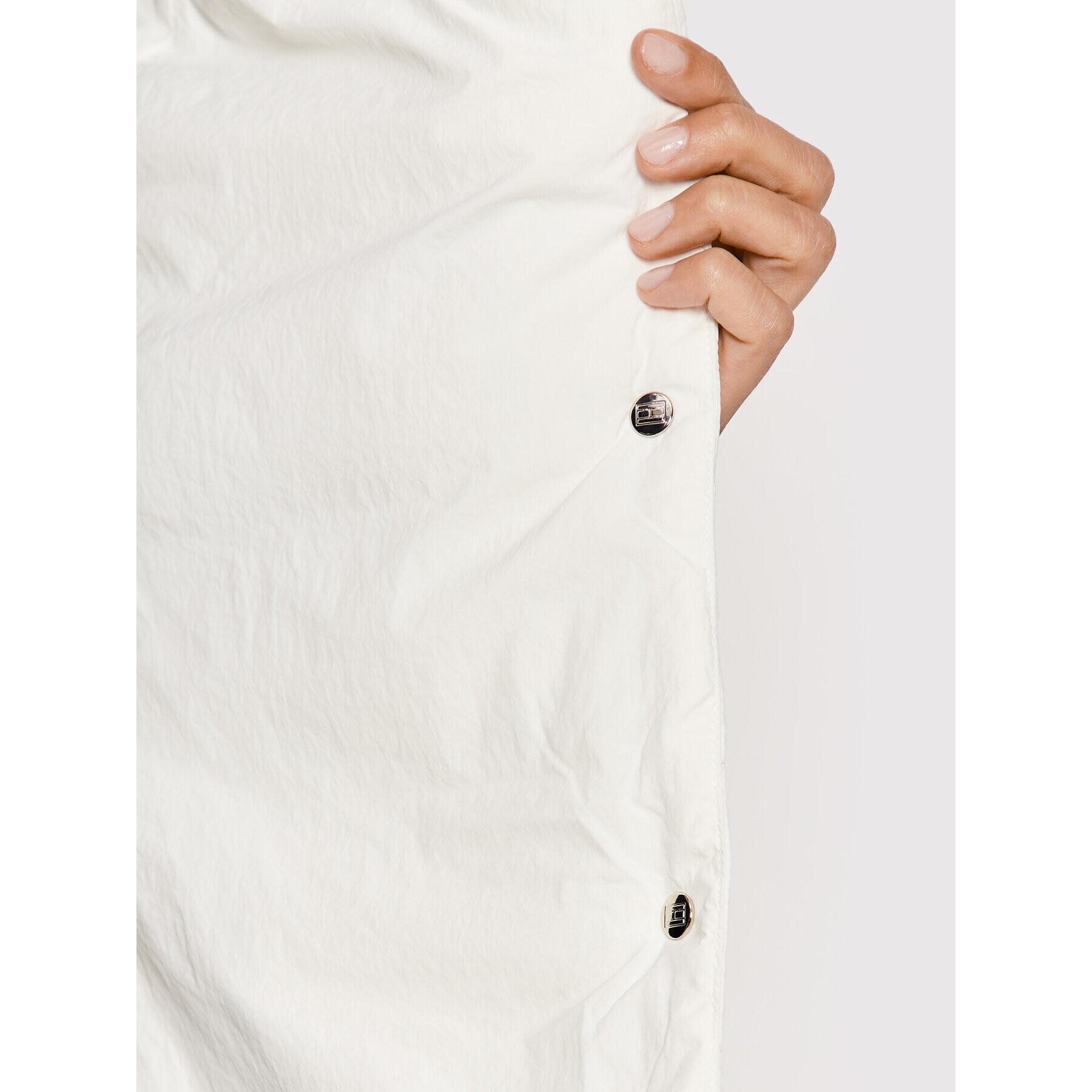 Tommy Hilfiger Елек Feminne WW0WW35098 Бял Regular Fit - Pepit.bg