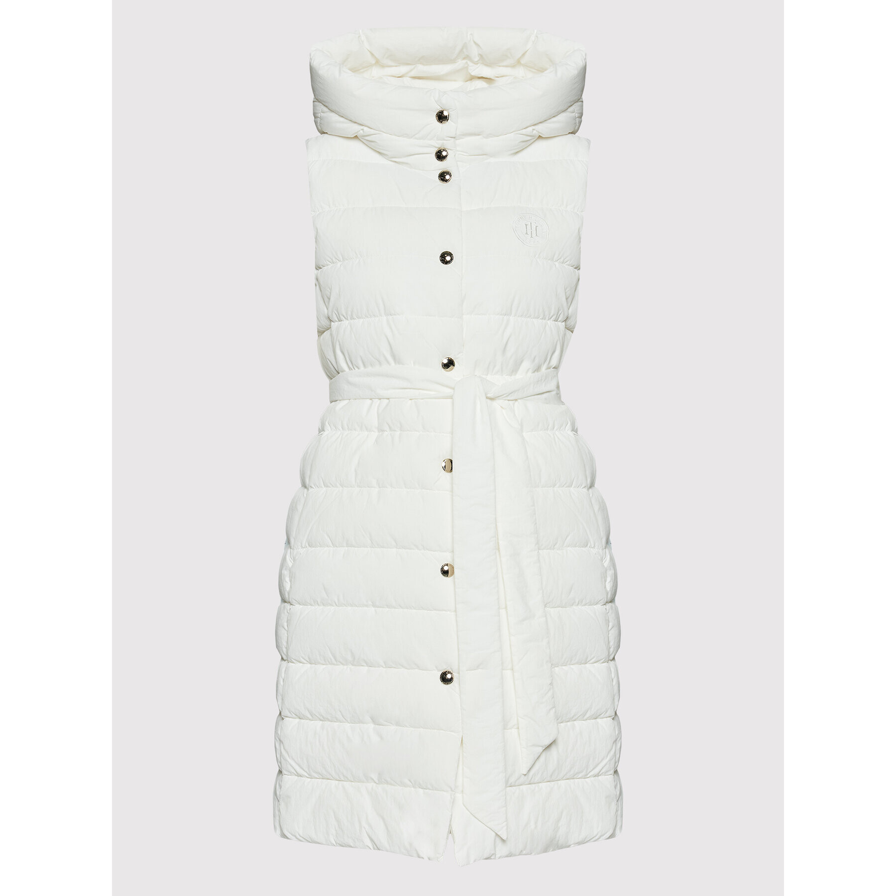 Tommy Hilfiger Елек Feminne WW0WW35098 Бял Regular Fit - Pepit.bg
