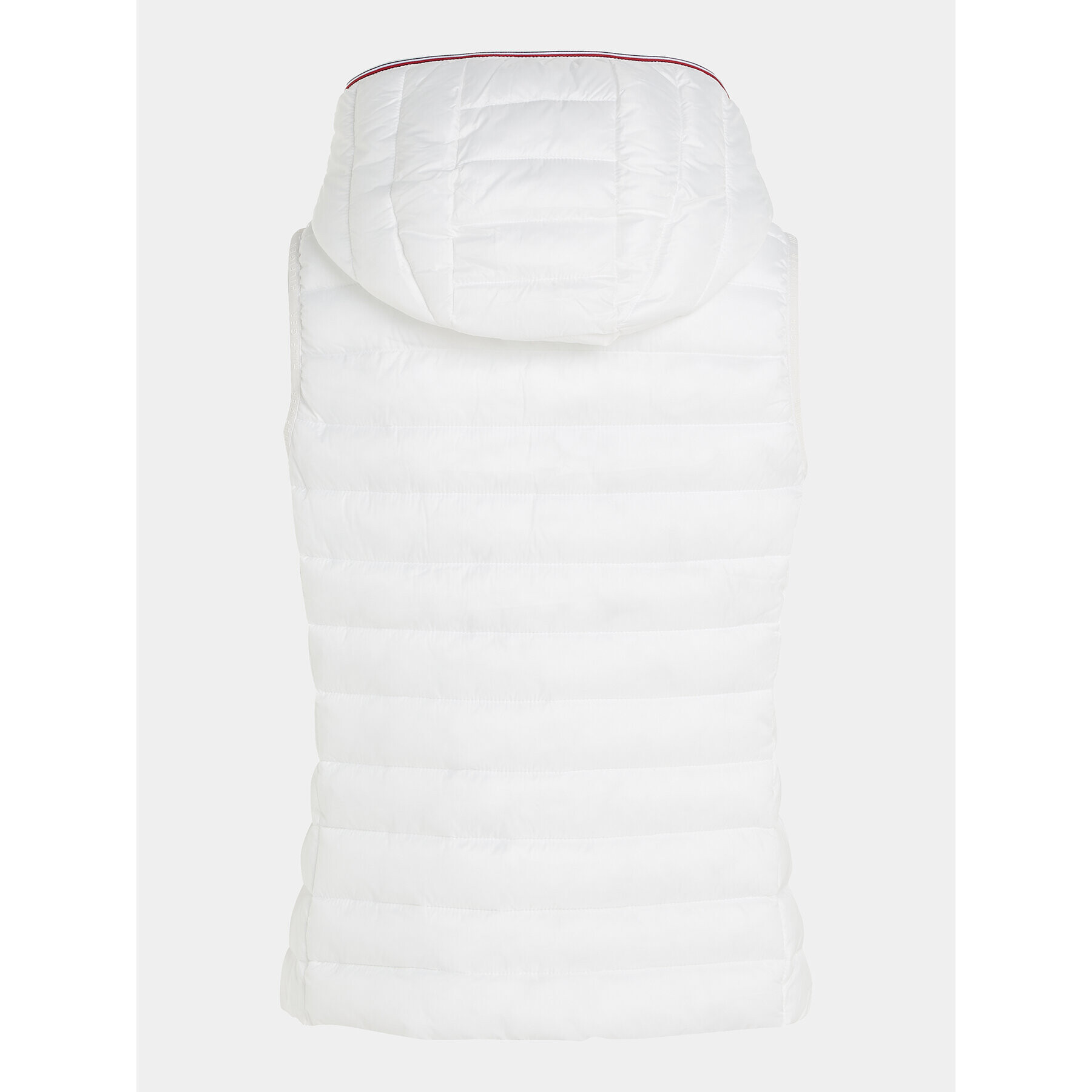 Tommy Hilfiger Елек Global Stripe WW0WW40779 Бял Regular Fit - Pepit.bg