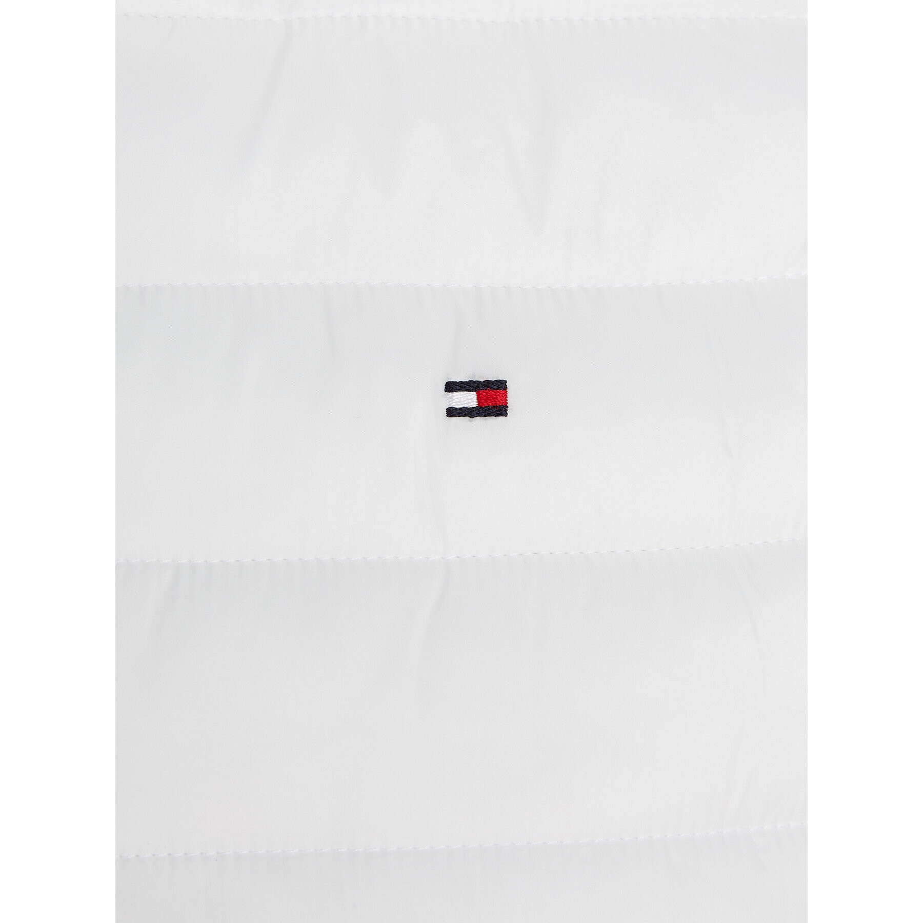 Tommy Hilfiger Елек Global Stripe WW0WW40779 Бял Regular Fit - Pepit.bg