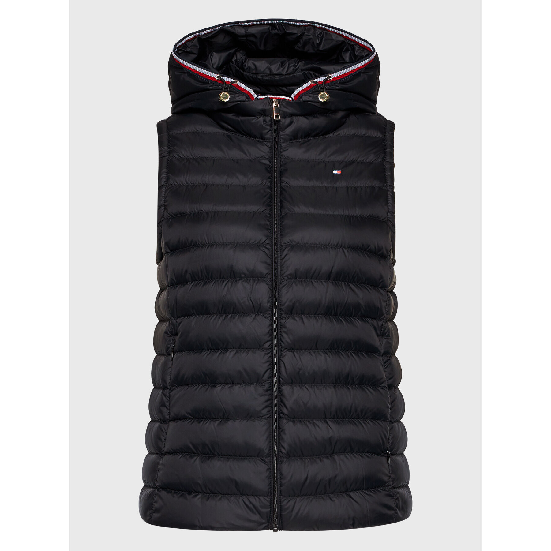 Tommy Hilfiger Елек Heritage WW0WW34301 Черен Regular Fit - Pepit.bg