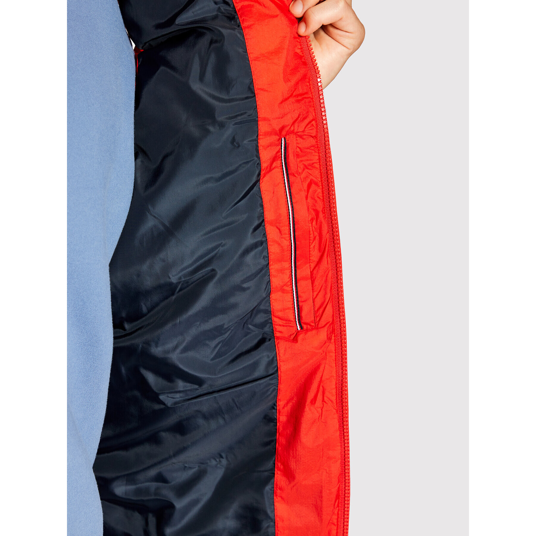 Tommy Hilfiger Елек High Loft Vest MW0MW27680 Червен Regular Fit - Pepit.bg