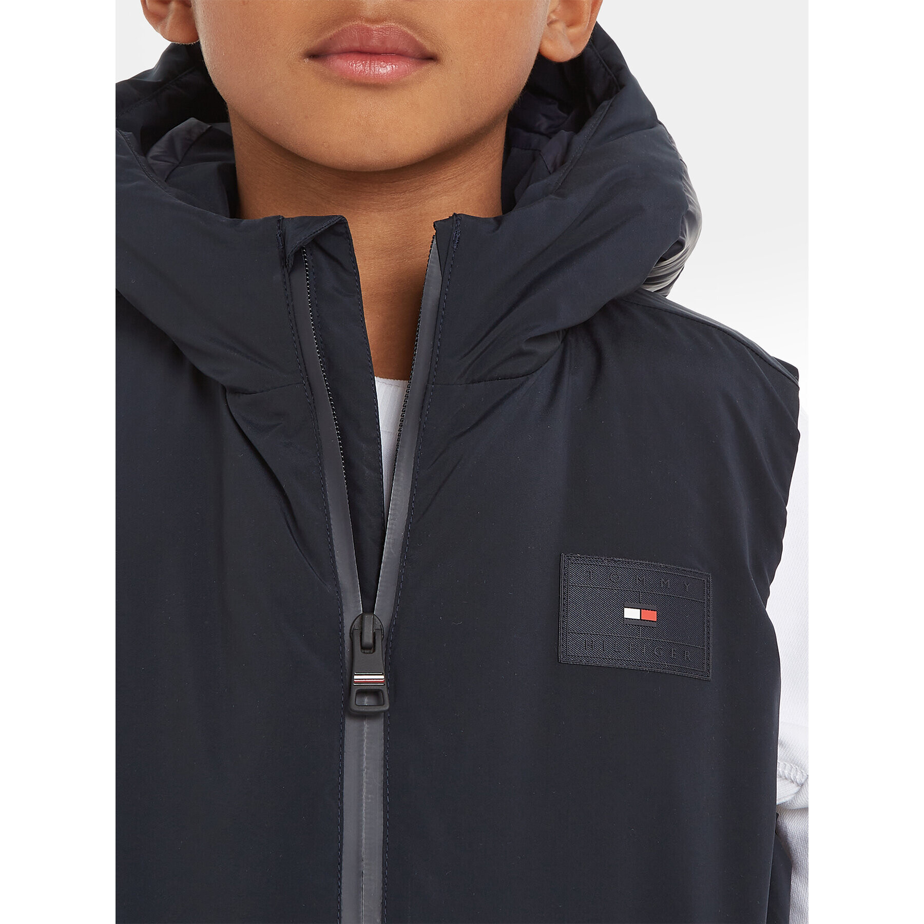 Tommy Hilfiger Елек KB0KB08345 M Тъмносин Regular Fit - Pepit.bg
