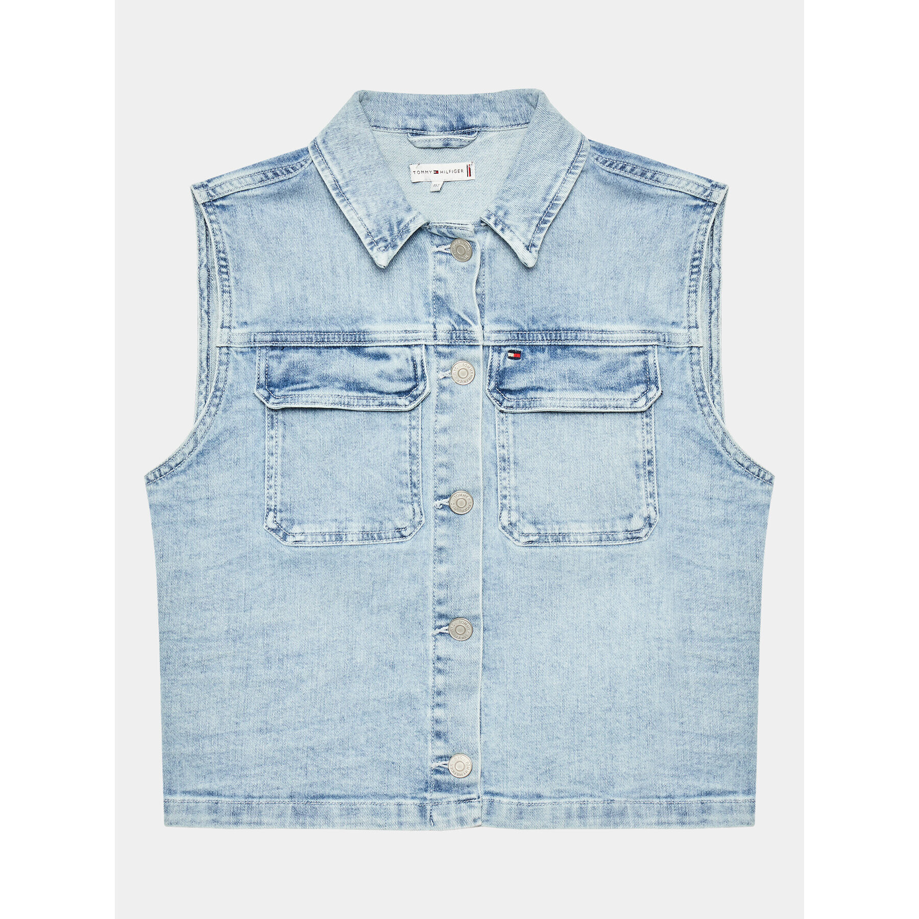 Tommy Hilfiger Елек KG0KG07225 D Син Regular Fit - Pepit.bg