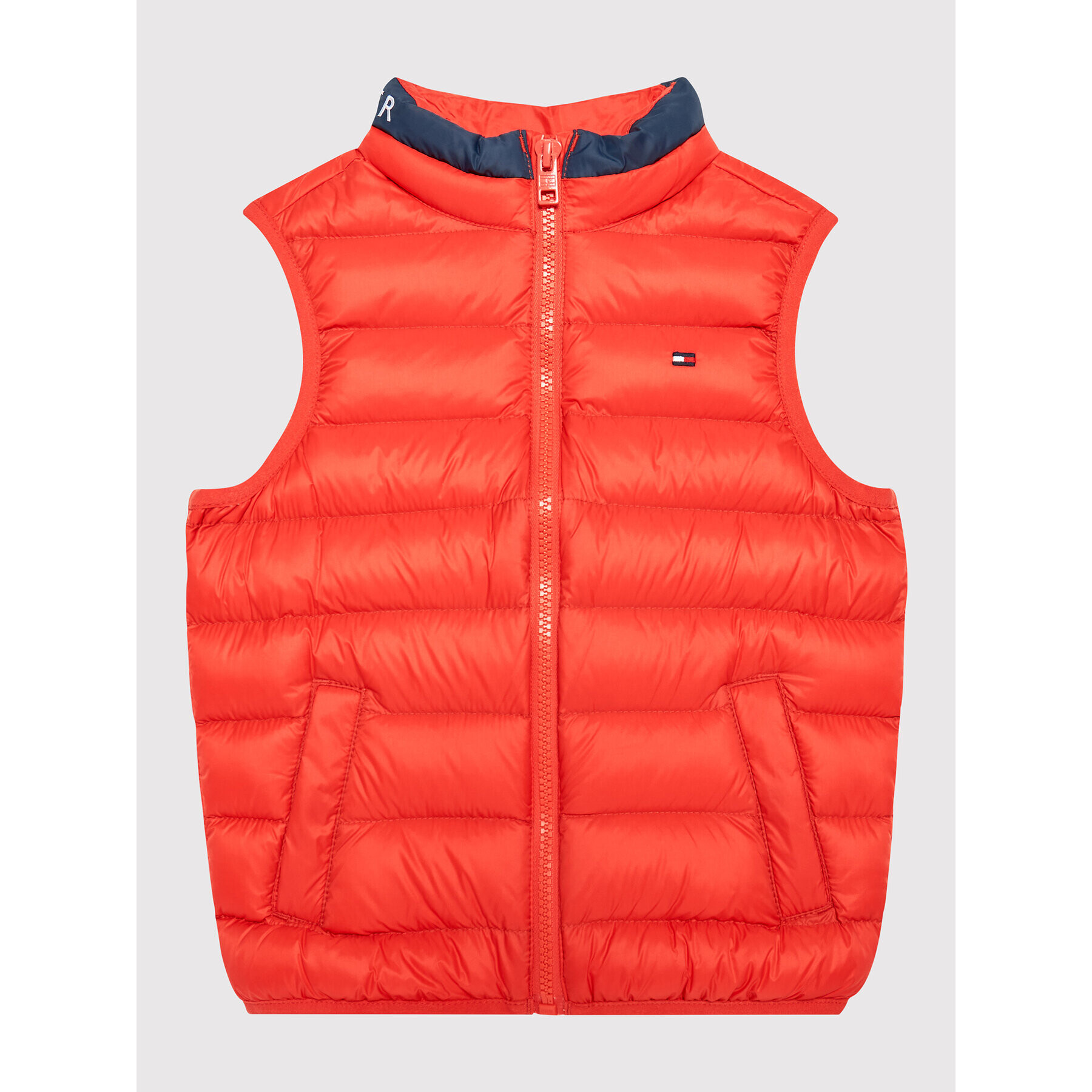 Tommy Hilfiger Елек Light Down KS0KS00170 M Оранжев Regular Fit - Pepit.bg