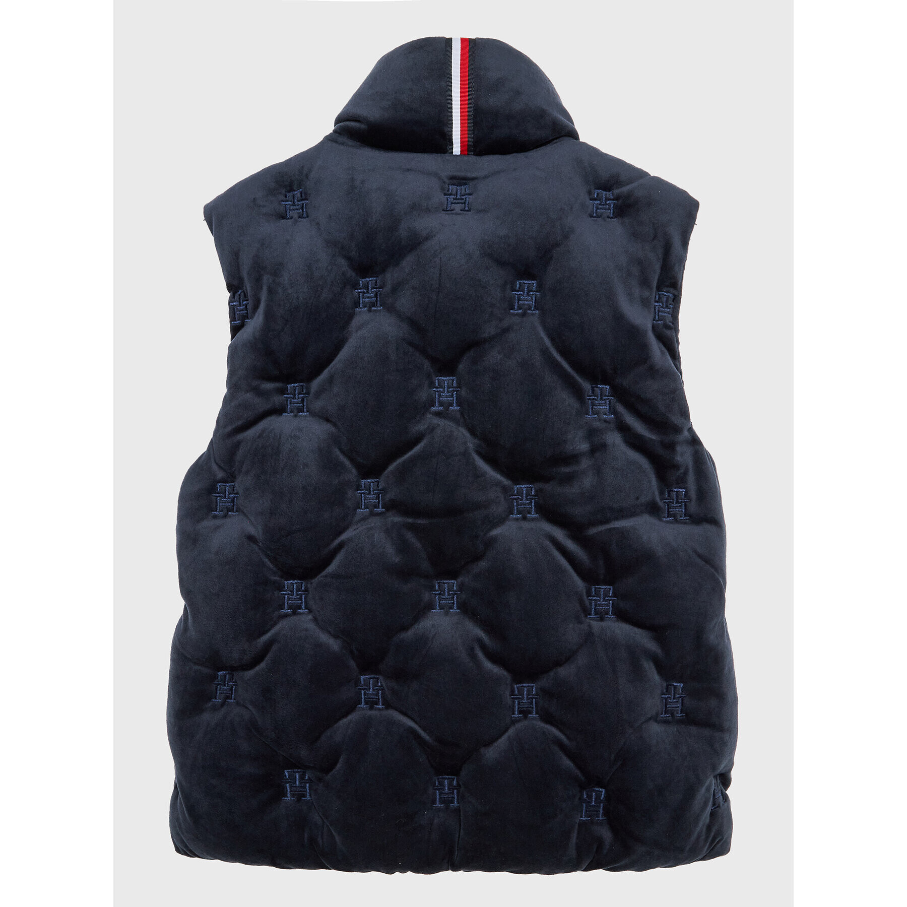 Tommy Hilfiger Елек Monogram KG0KG07059 D Тъмносин Regular Fit - Pepit.bg