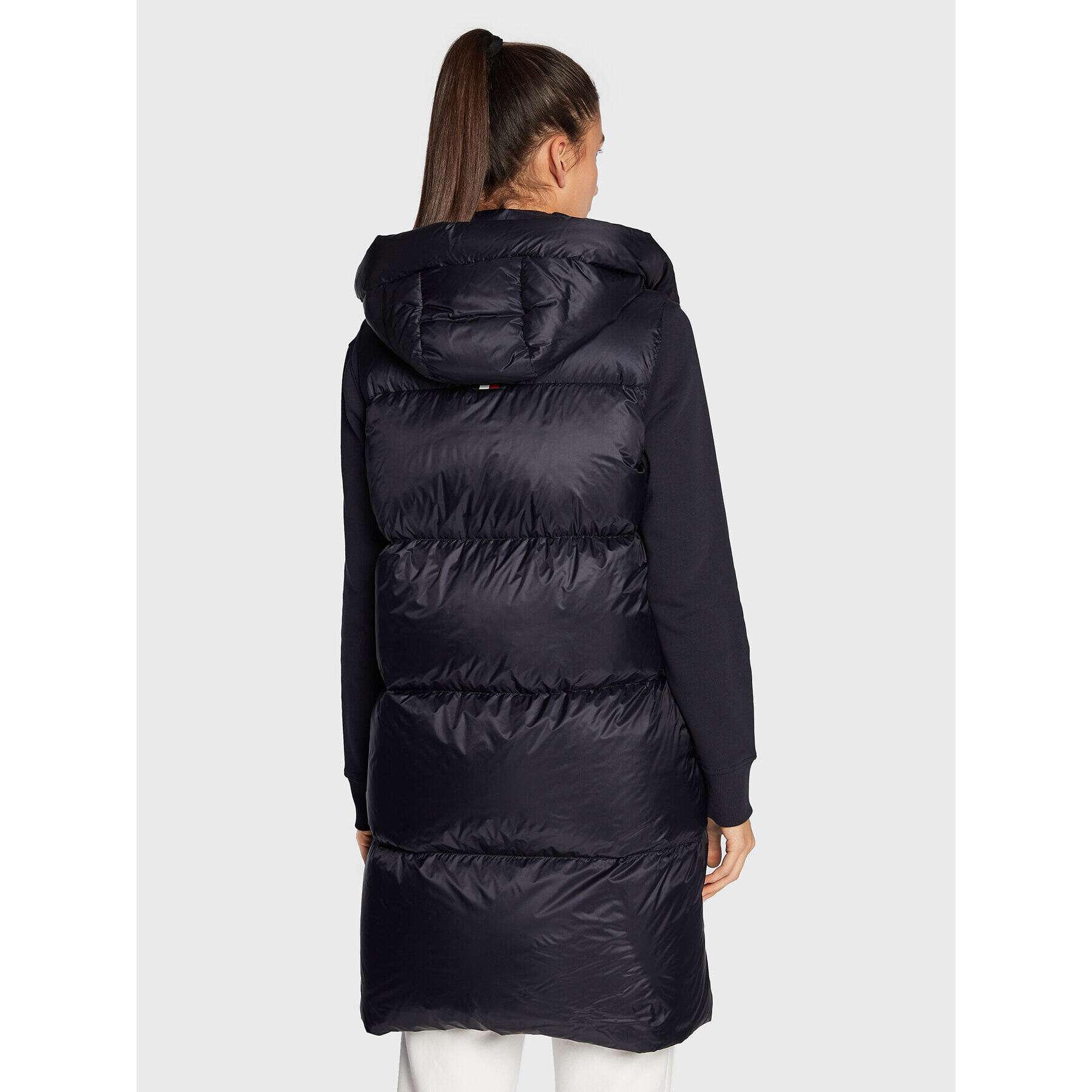 Tommy Hilfiger Елек Monogram WW0WW37480 Тъмносин Regular Fit - Pepit.bg