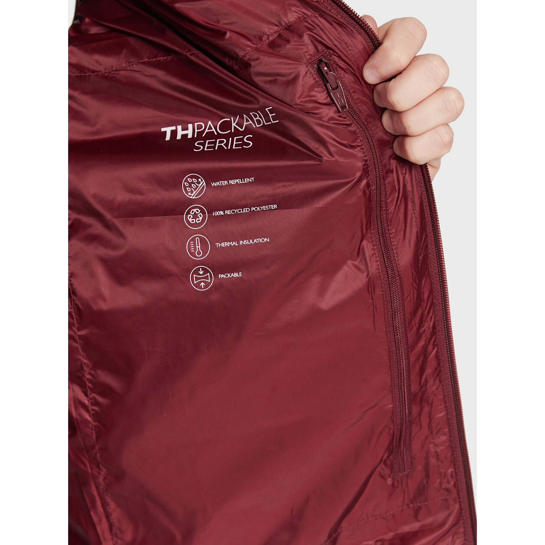 Tommy Hilfiger Елек MW0MW18762 Червен Regular Fit - Pepit.bg