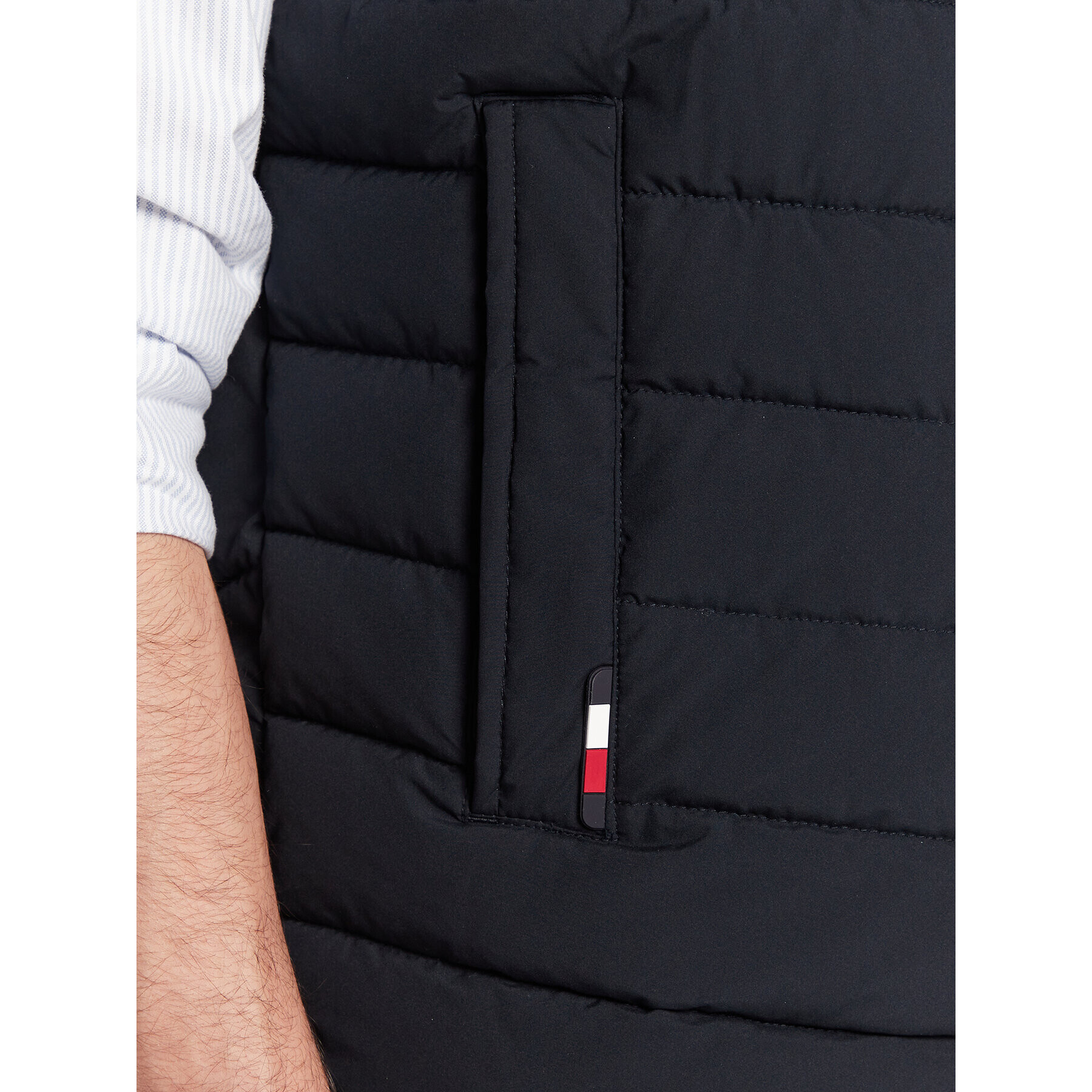Tommy Hilfiger Елек MW0MW29018 Тъмносин Regular Fit - Pepit.bg