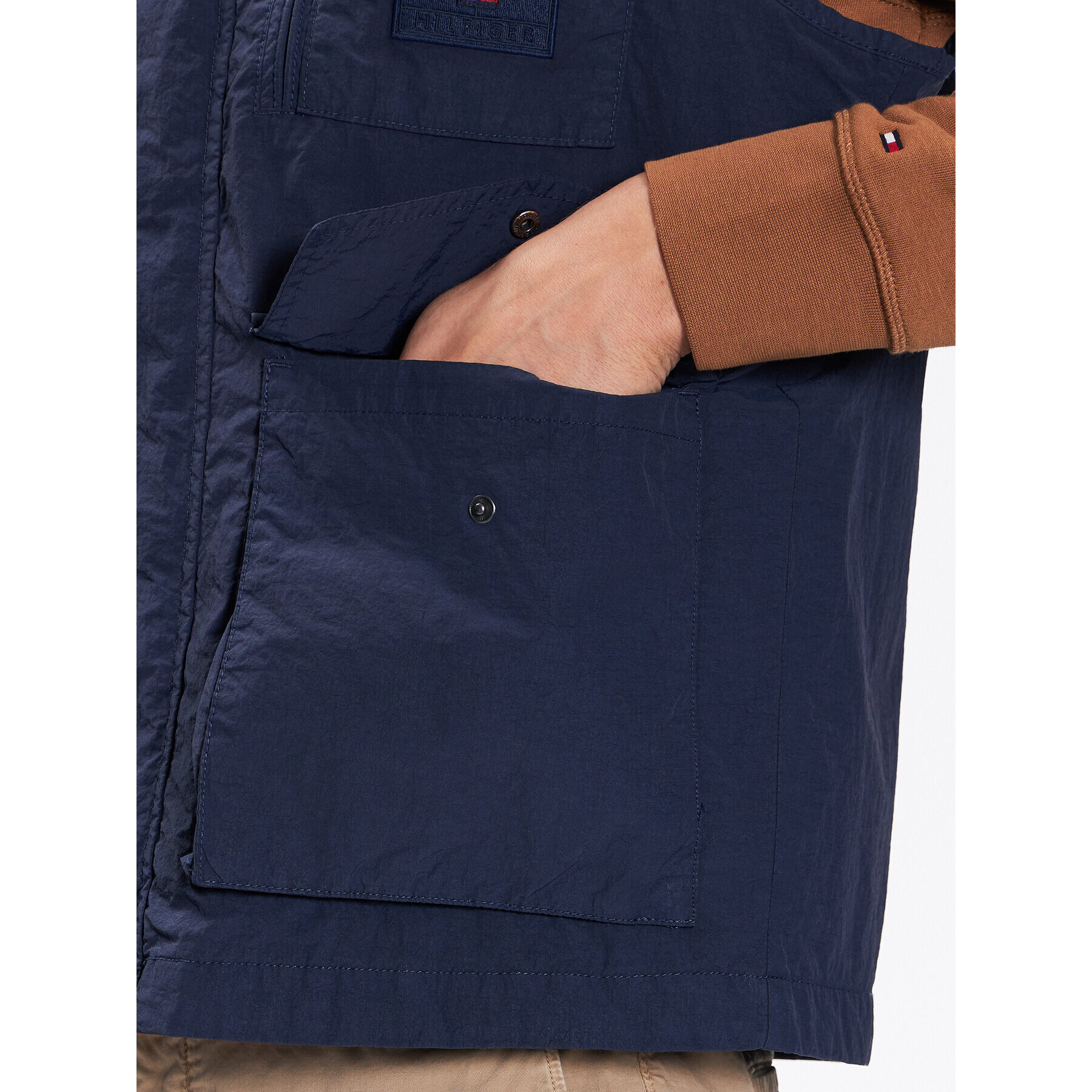 Tommy Hilfiger Елек MW0MW31339 Тъмносин Regular Fit - Pepit.bg