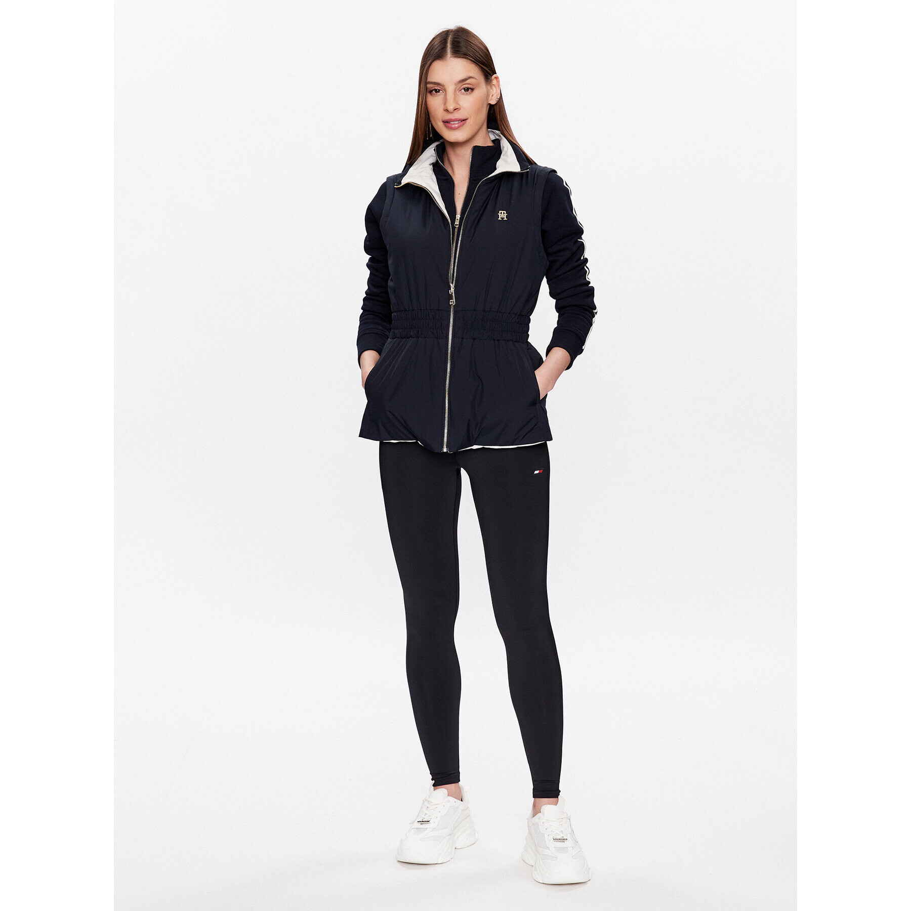 Tommy Hilfiger Елек S10S101681 Тъмносин Regular Fit - Pepit.bg
