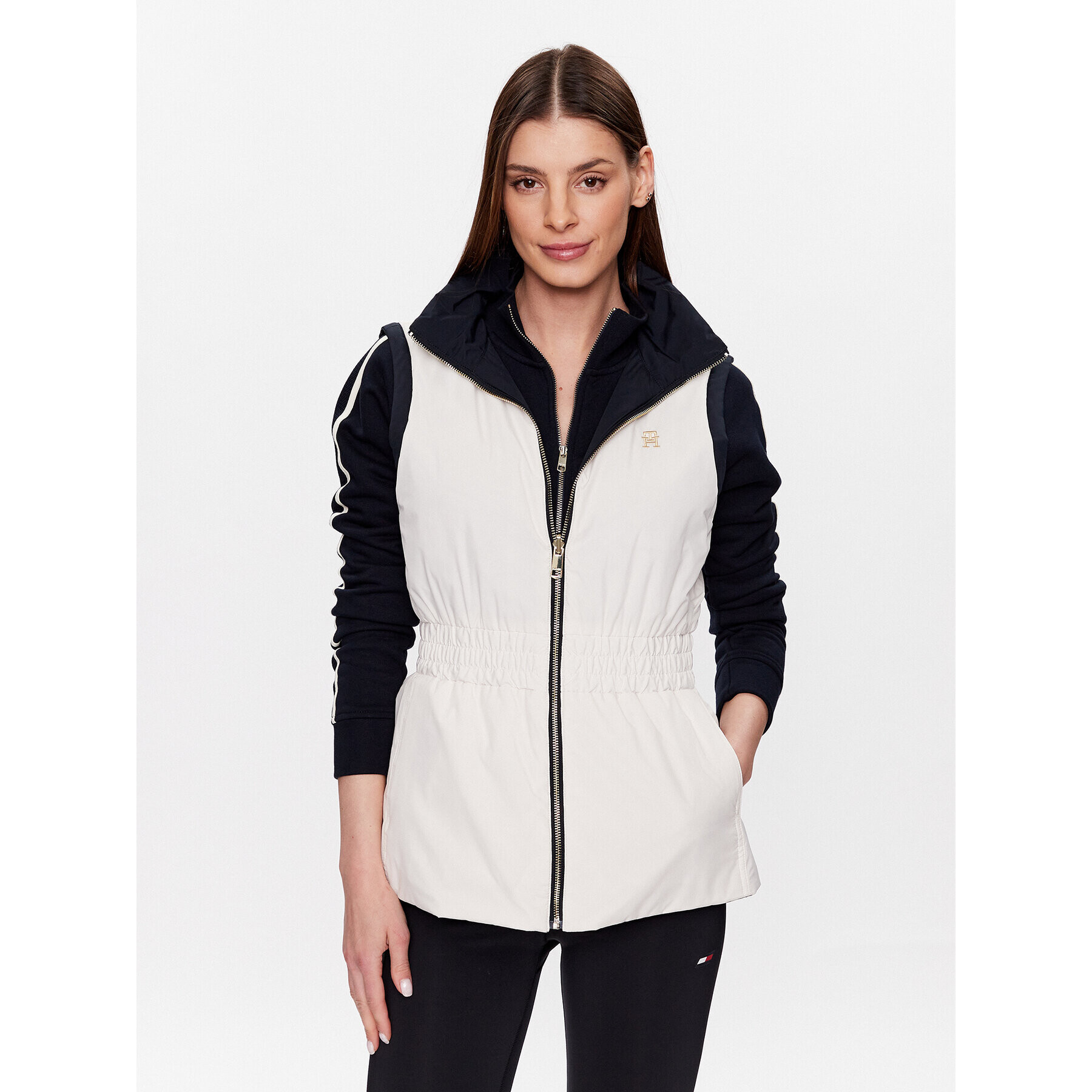 Tommy Hilfiger Елек S10S101681 Тъмносин Regular Fit - Pepit.bg