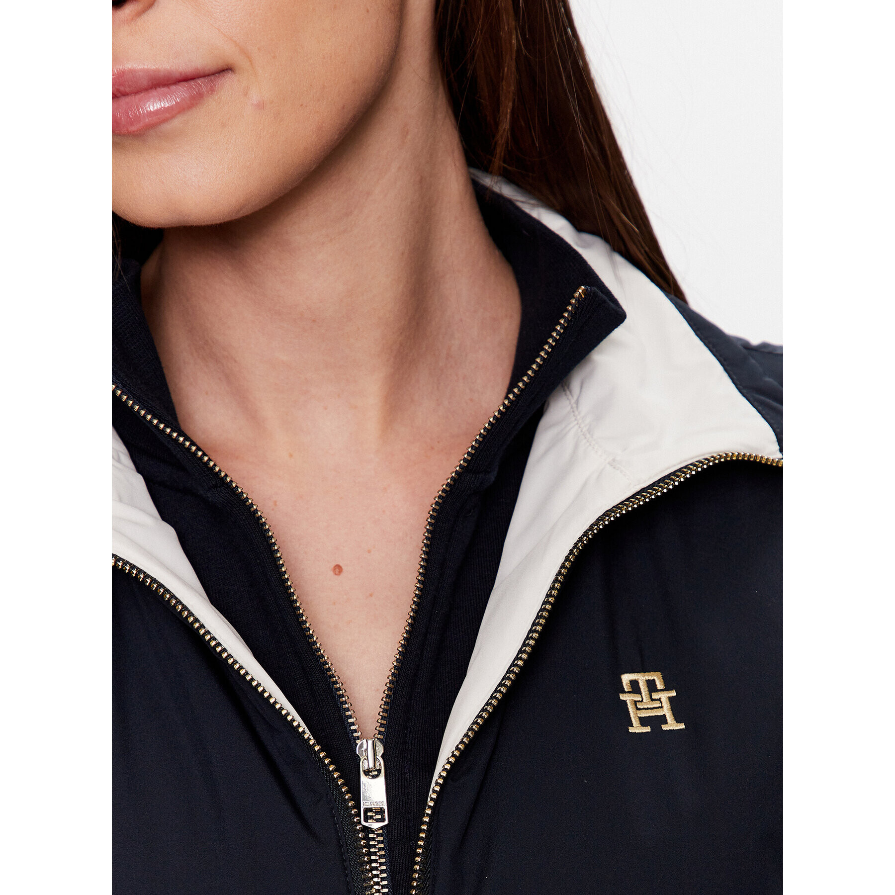 Tommy Hilfiger Елек S10S101681 Тъмносин Regular Fit - Pepit.bg