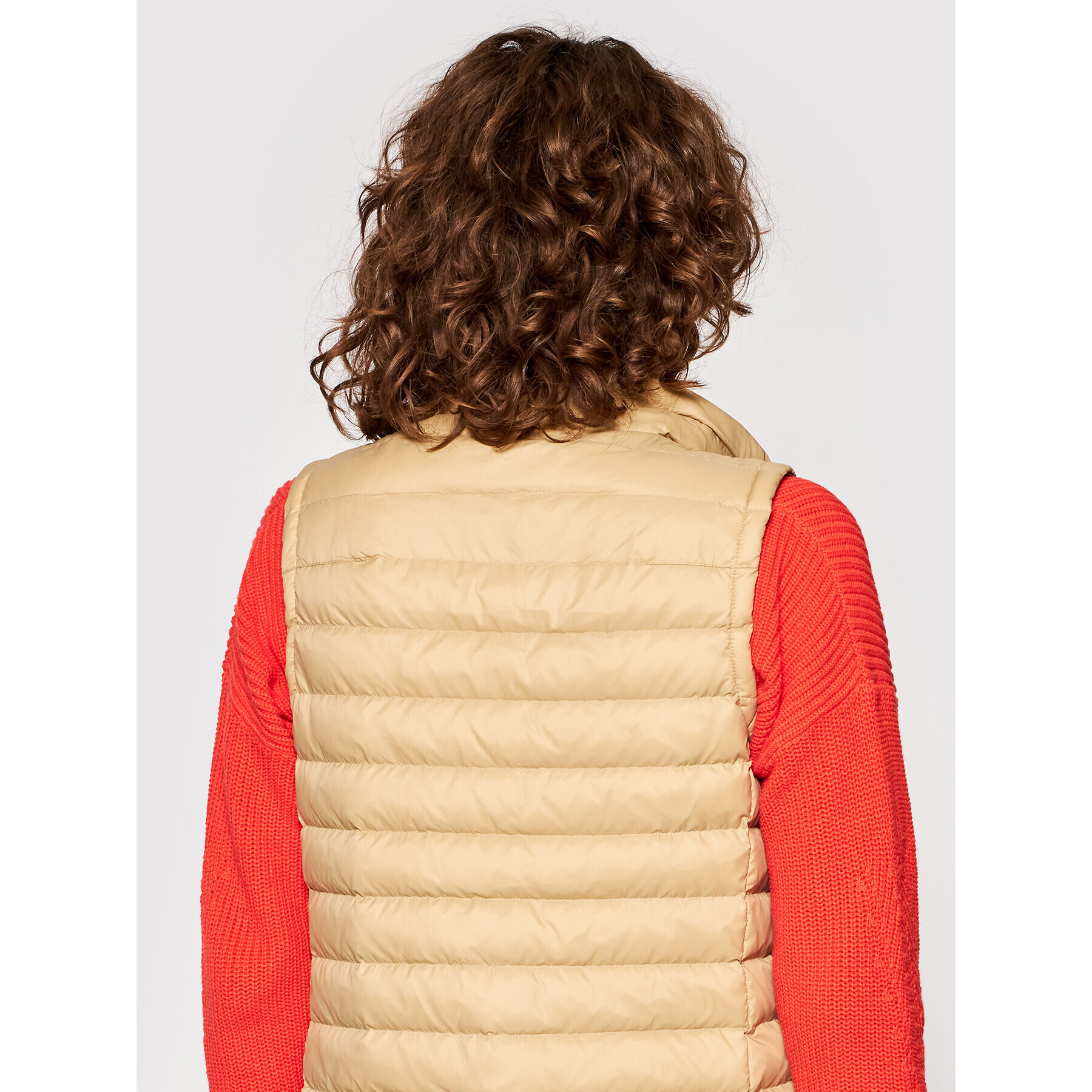 Tommy Hilfiger Елек Th Ess Lw Down Vest WW0WW30841 Бежов Regular Fit - Pepit.bg