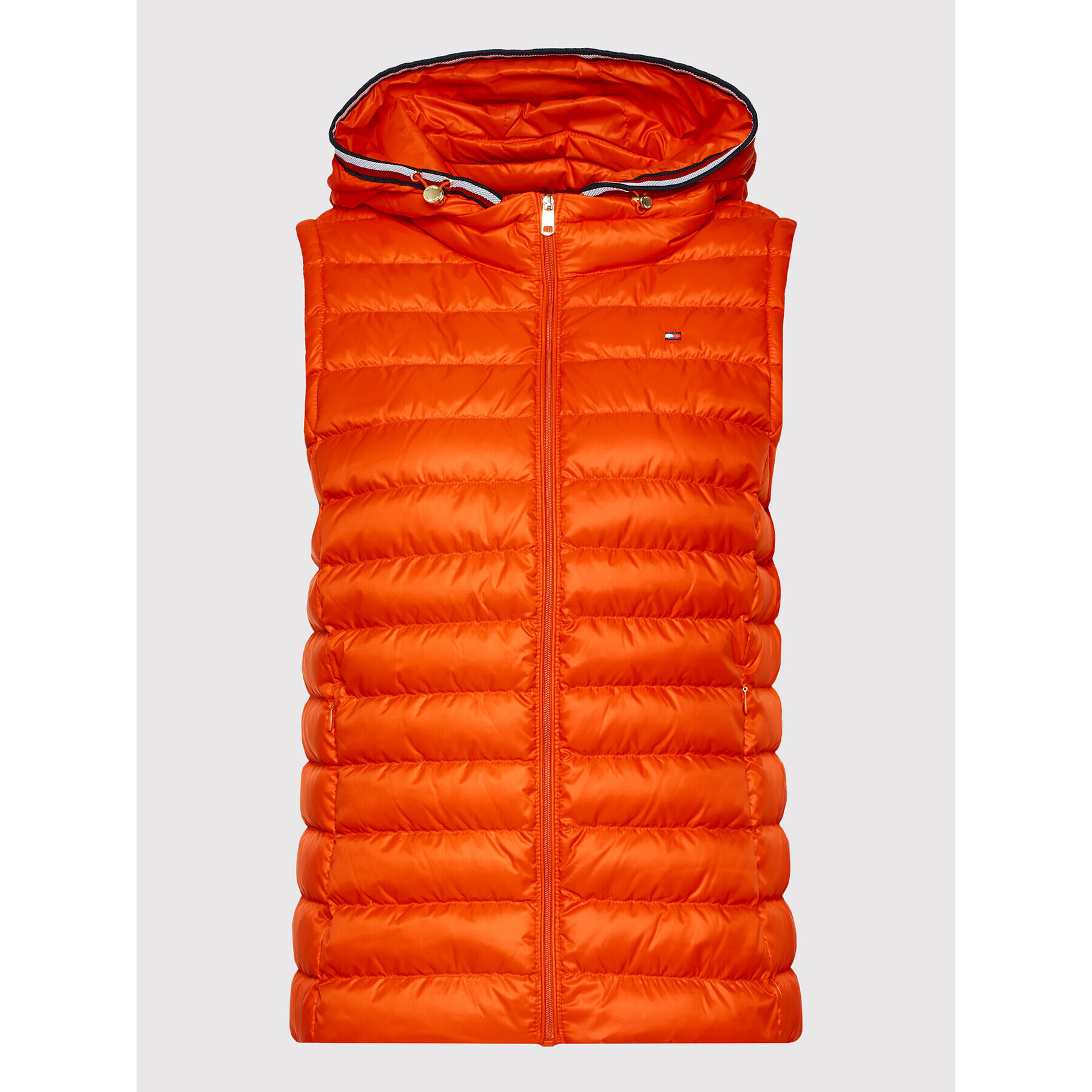 Tommy Hilfiger Елек Th Ess Lw Down Vest WW0WW30841 Червен Regular Fit - Pepit.bg