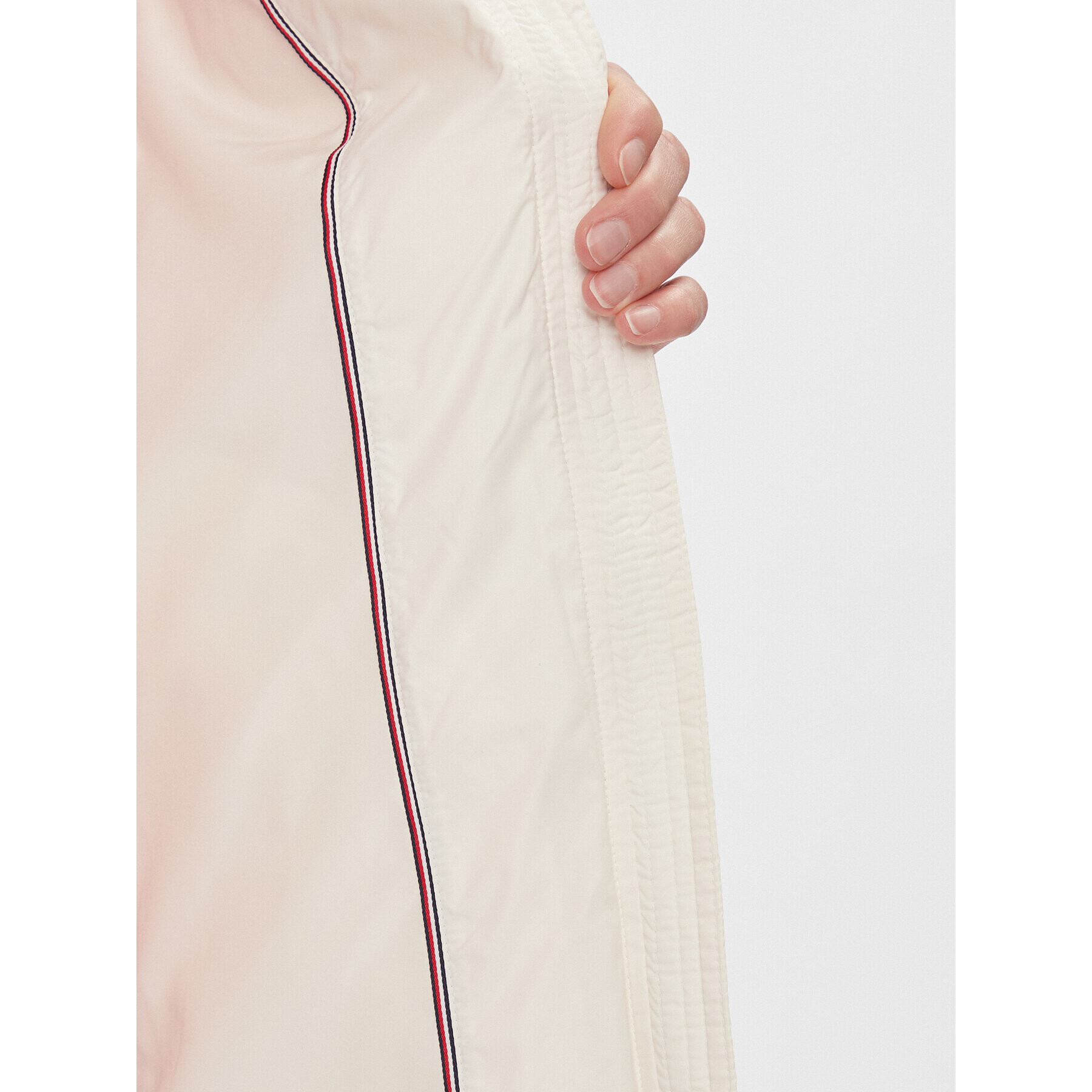Tommy Hilfiger Елек Tyra WW0WW39744 Бял Regular Fit - Pepit.bg