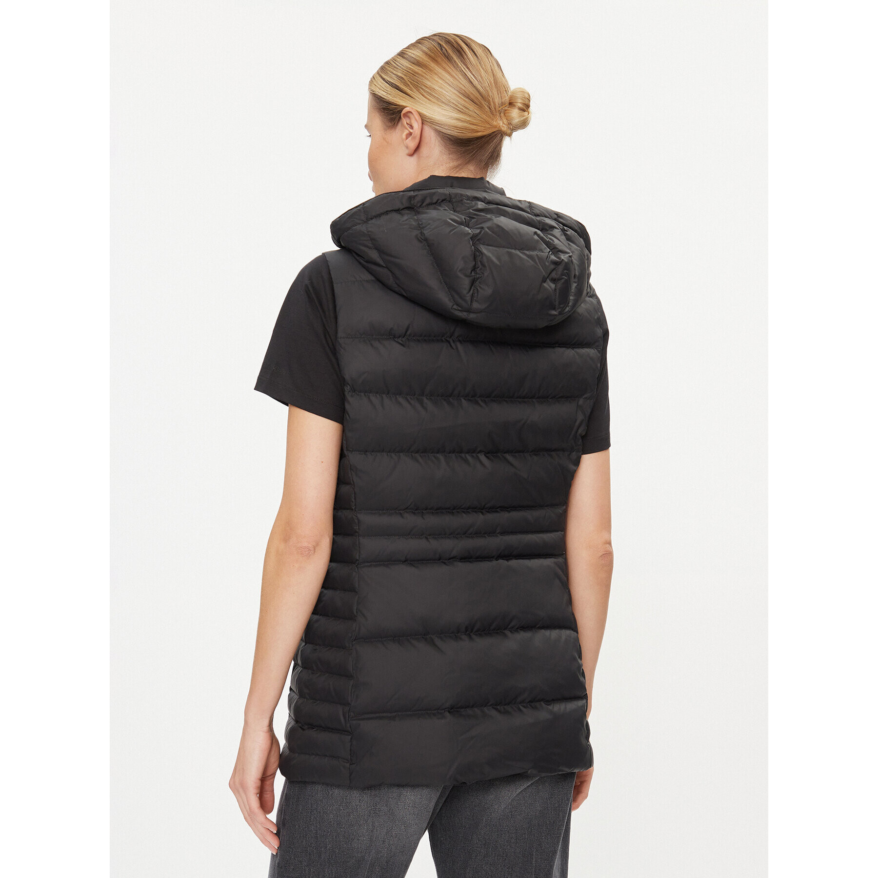 Tommy Hilfiger Елек Tyra WW0WW39744 Черен Regular Fit - Pepit.bg