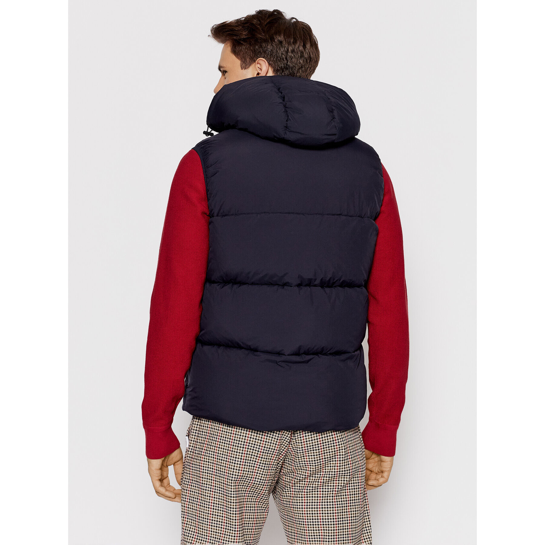 Tommy Hilfiger Елек Vest MW0MW19655 Тъмносин Regular Fit - Pepit.bg