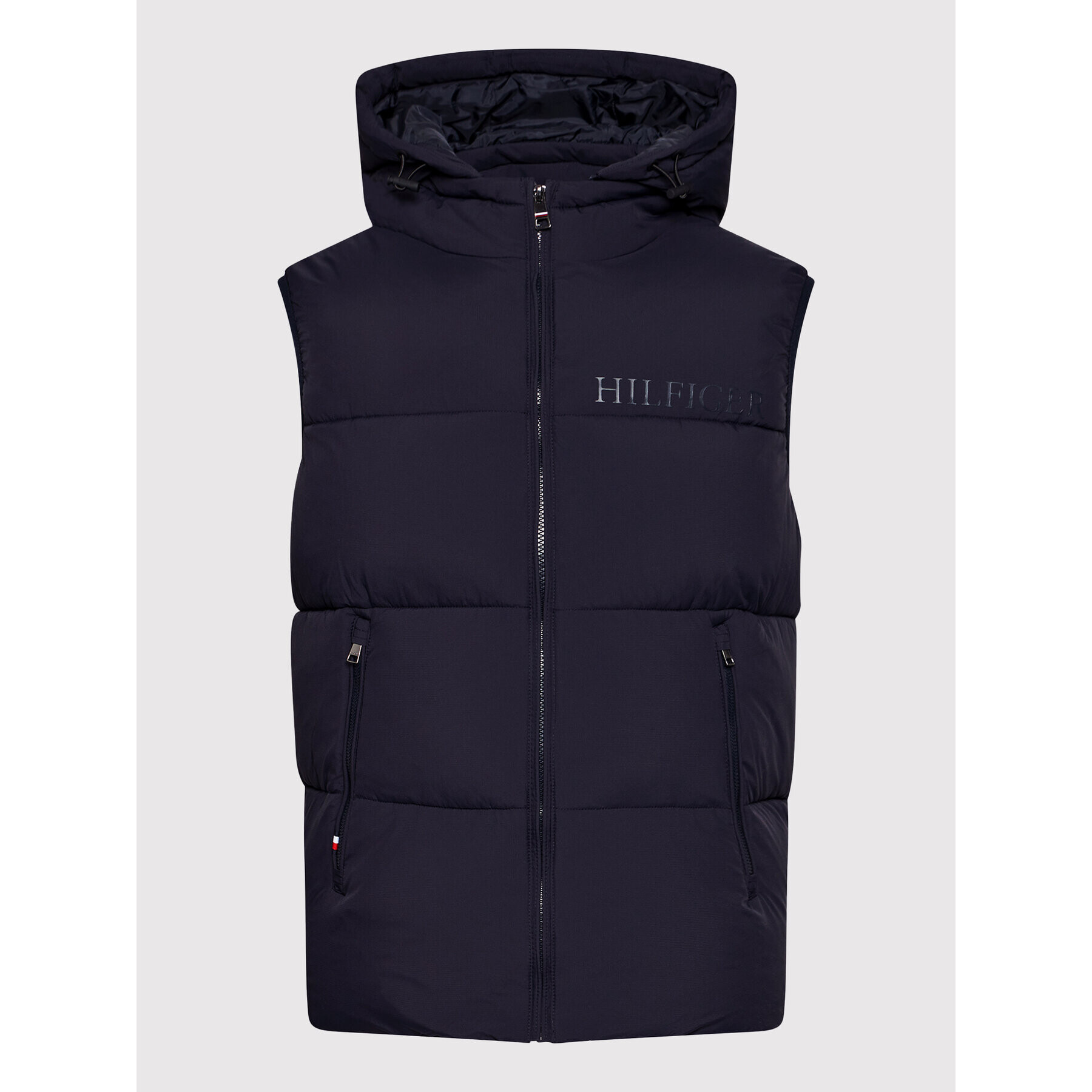 Tommy Hilfiger Елек Vest MW0MW19655 Тъмносин Regular Fit - Pepit.bg