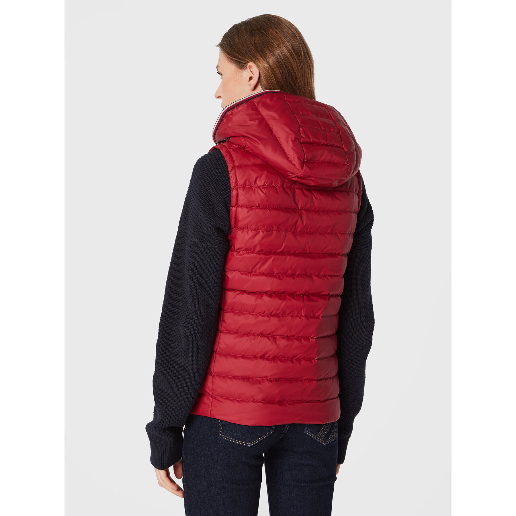 Tommy Hilfiger Елек WW0WW30841 Бордо Regular Fit - Pepit.bg