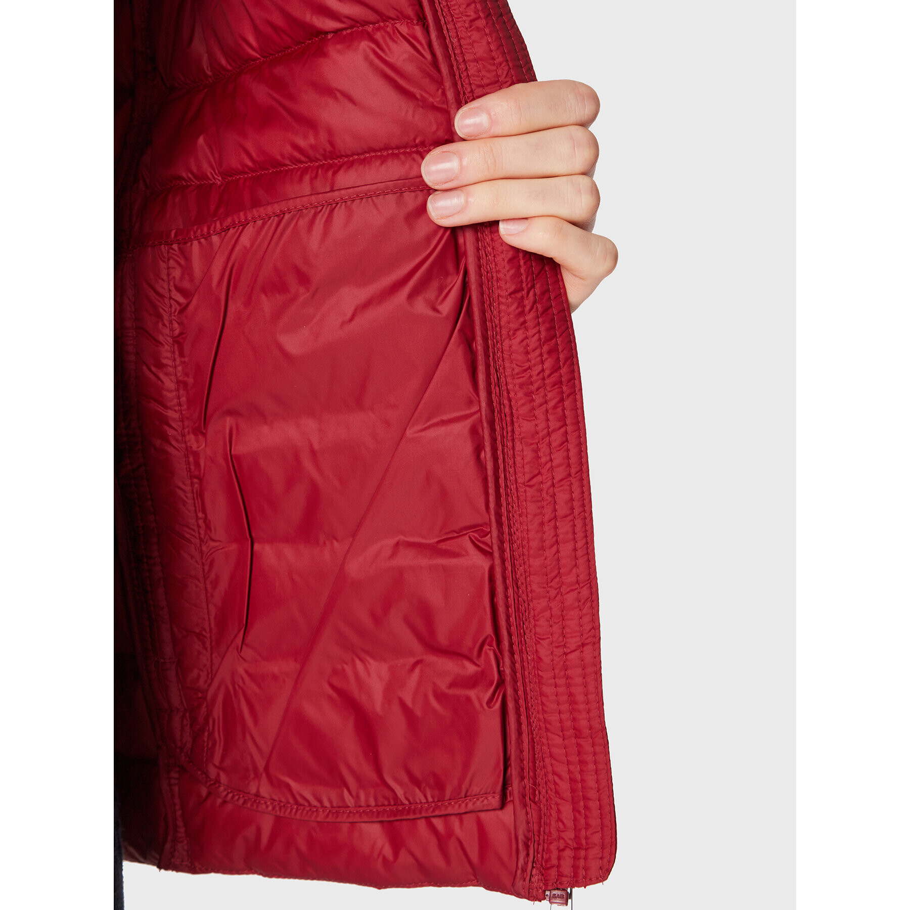 Tommy Hilfiger Елек WW0WW30841 Бордо Regular Fit - Pepit.bg