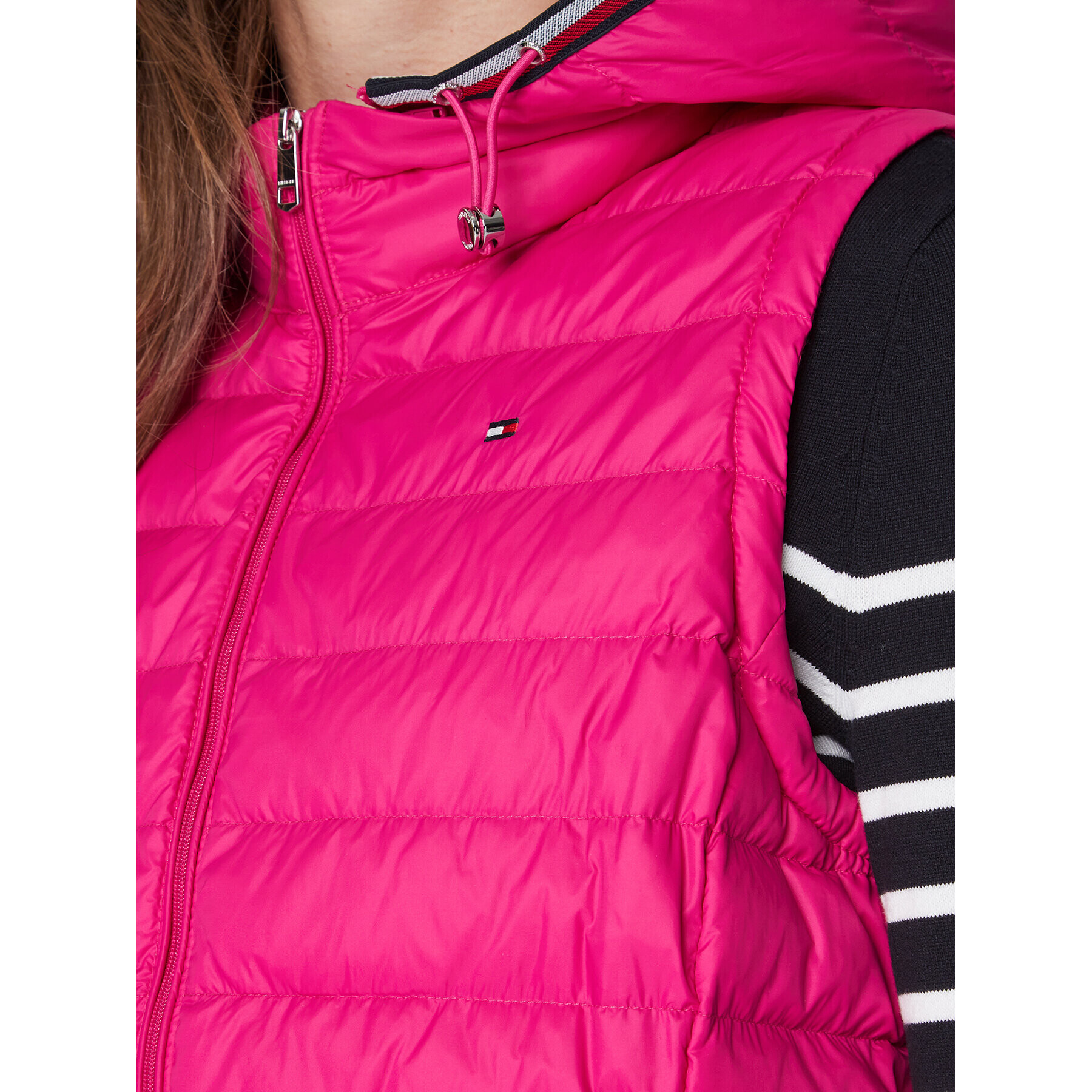Tommy Hilfiger Елек WW0WW30841 Розов Regular Fit - Pepit.bg
