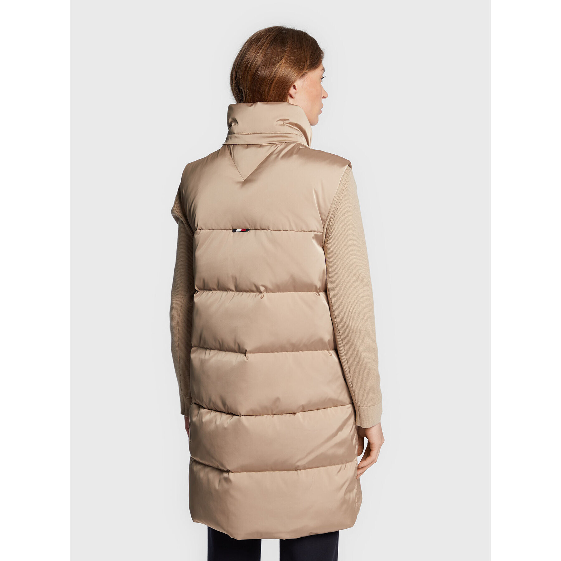 Tommy Hilfiger Елек WW0WW36638 Бежов Relaxed Fit - Pepit.bg