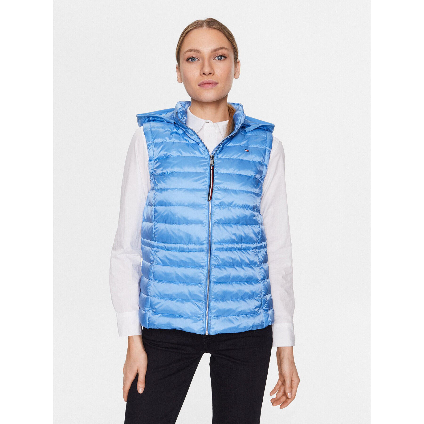 Tommy Hilfiger Елек WW0WW37265 Син Regular Fit - Pepit.bg