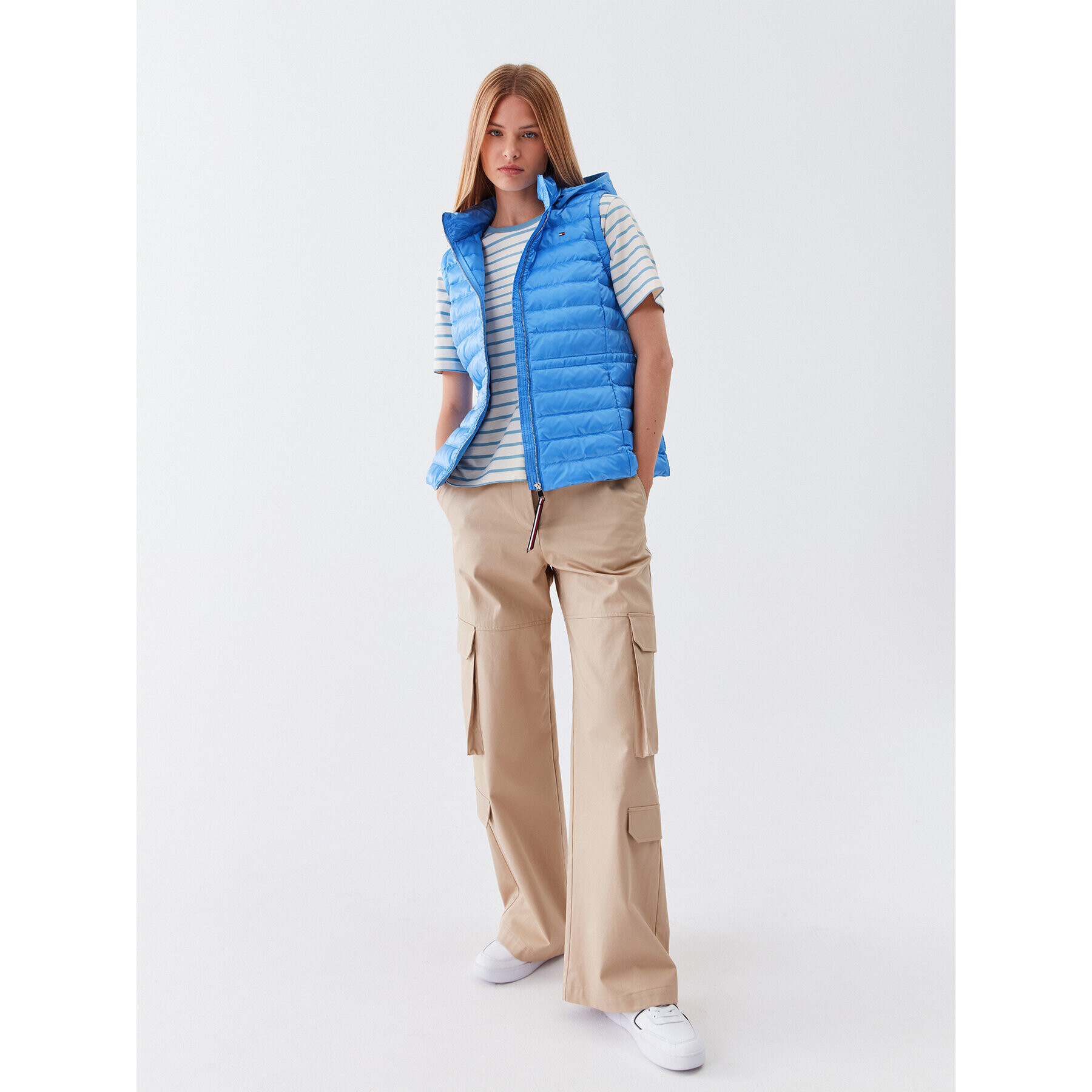 Tommy Hilfiger Елек WW0WW37265 Син Regular Fit - Pepit.bg