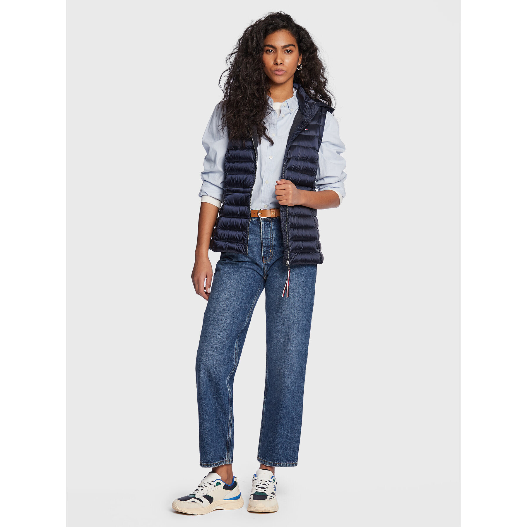 Tommy Hilfiger Елек WW0WW37265 Тъмносин Regular Fit - Pepit.bg