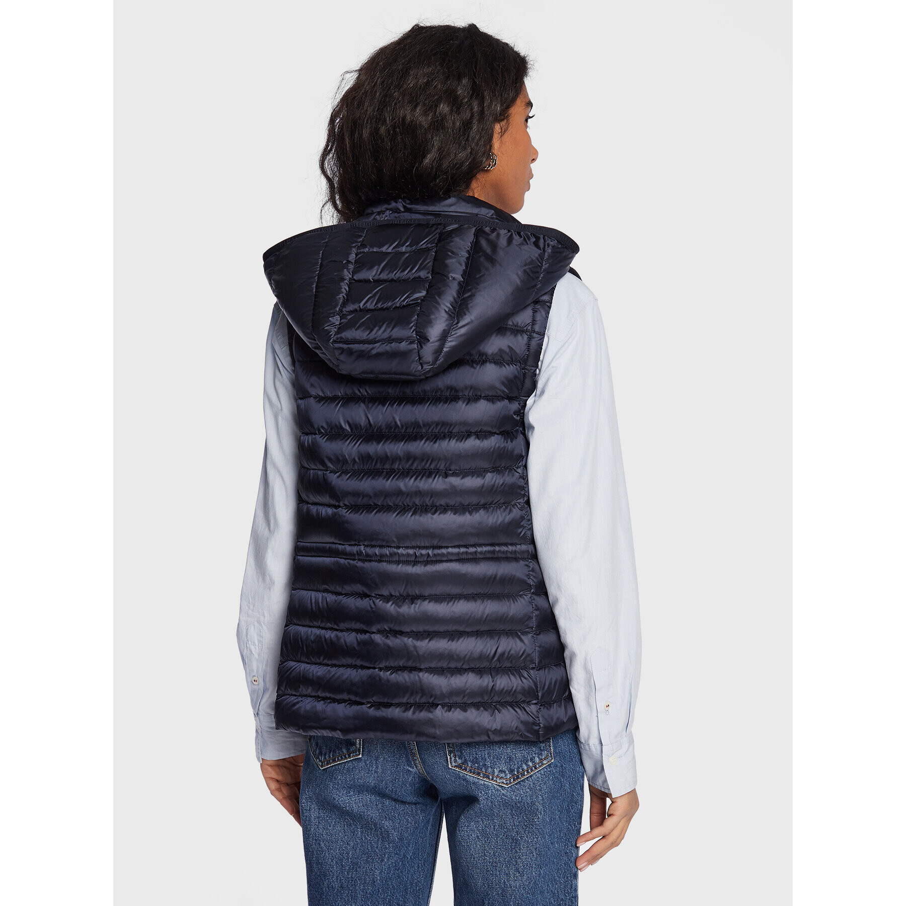 Tommy Hilfiger Елек WW0WW37265 Тъмносин Regular Fit - Pepit.bg